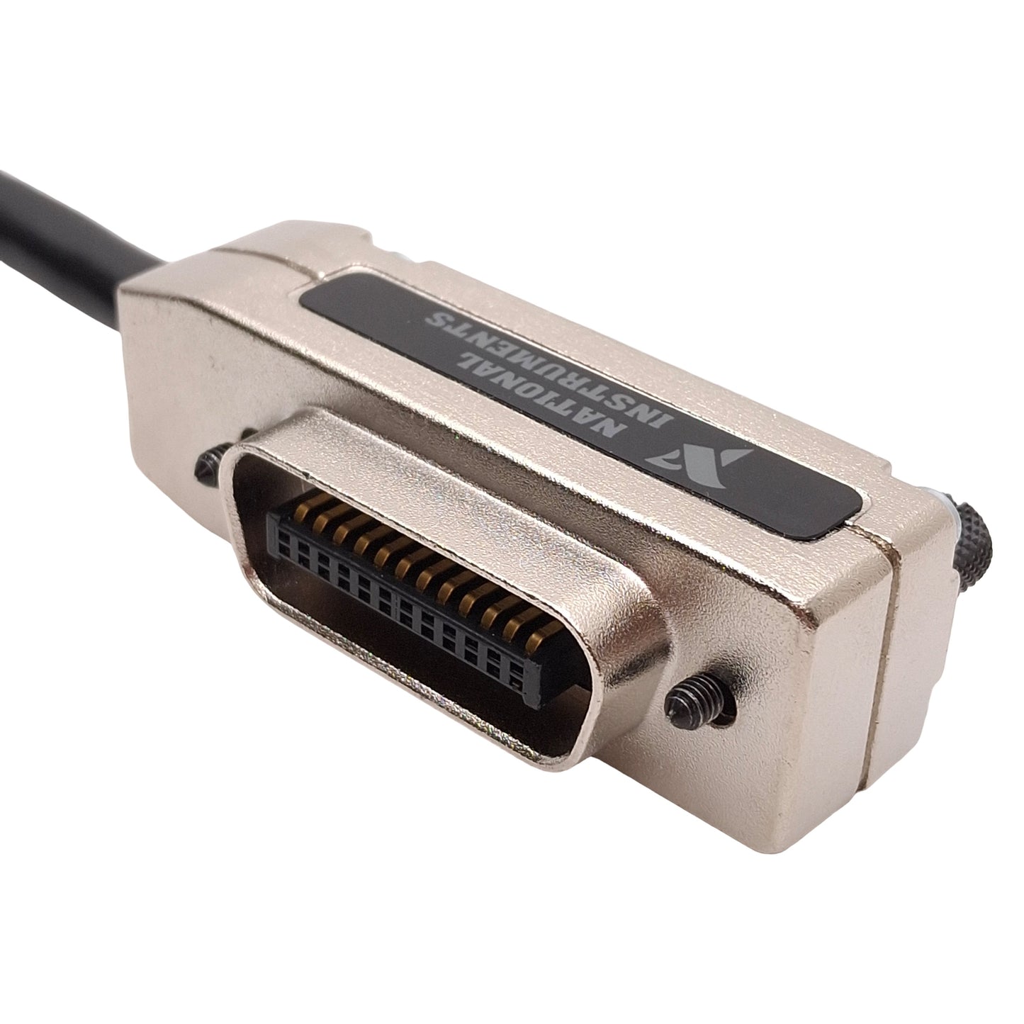 Used NI 183285C-02 24M-24F-MicroDB25M GPIB Cable, Micro DB25 Male to 24-Pin IEEE 488