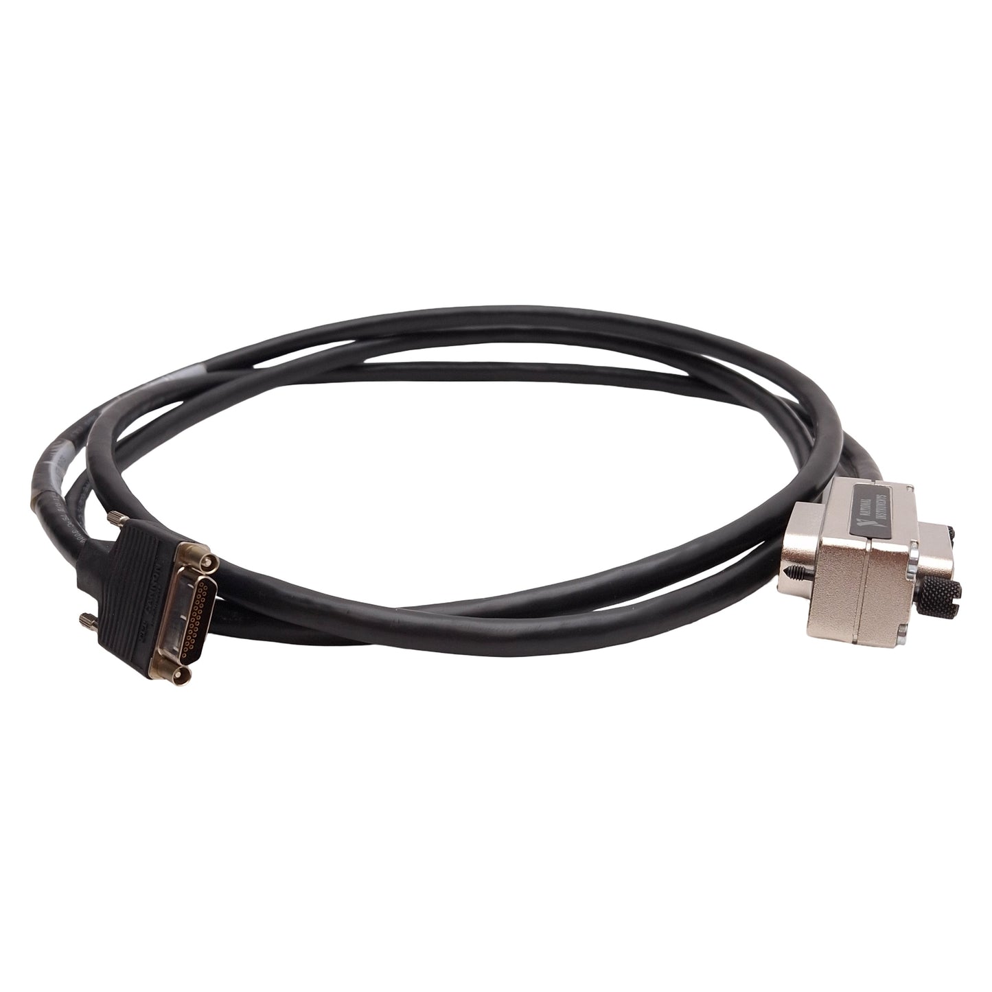 Used NI 183285C-02 24M-24F-MicroDB25M GPIB Cable, Micro DB25 Male to 24-Pin IEEE 488