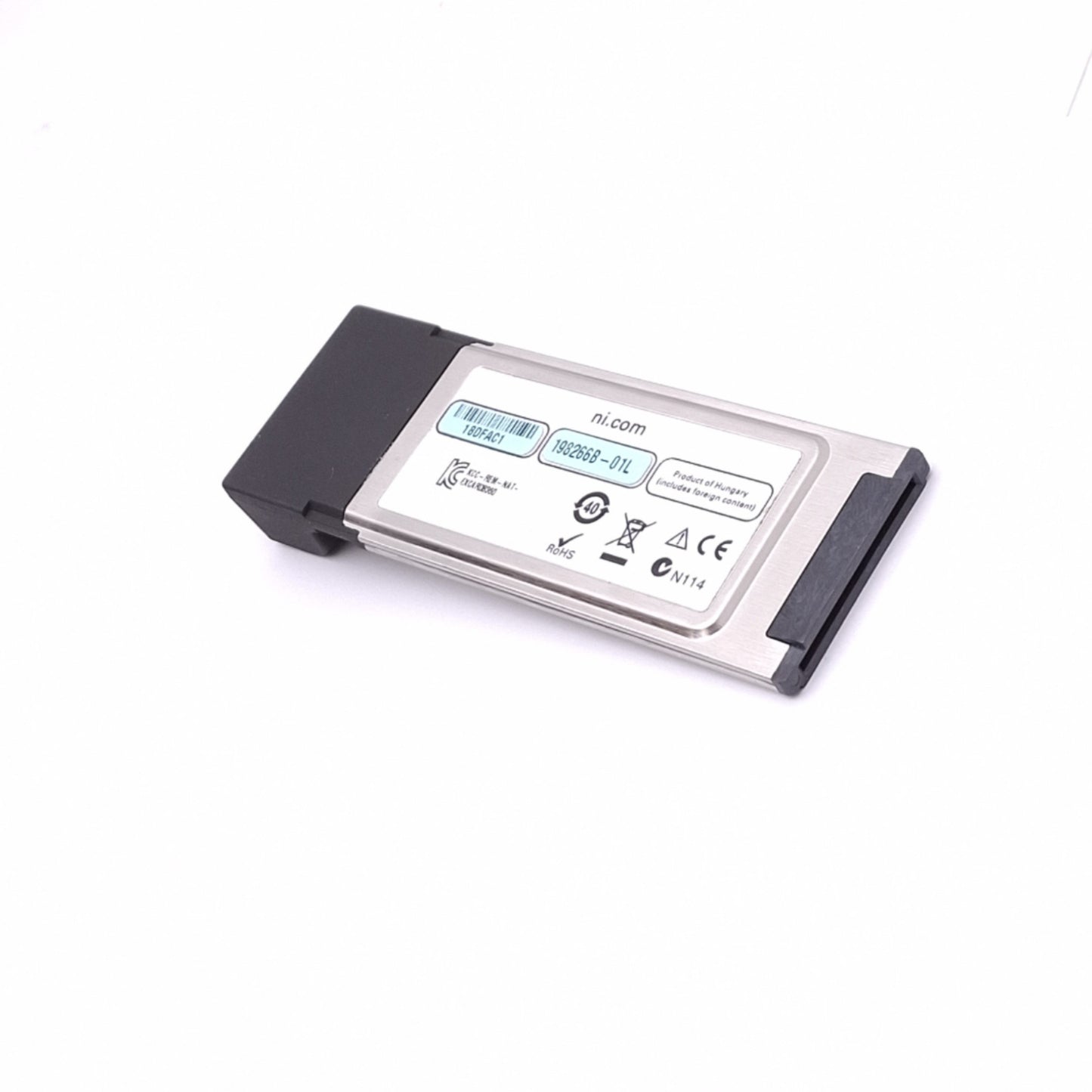 Used National Instruments 198266B-01L ExpressCard-8360 for PXI Remote Control