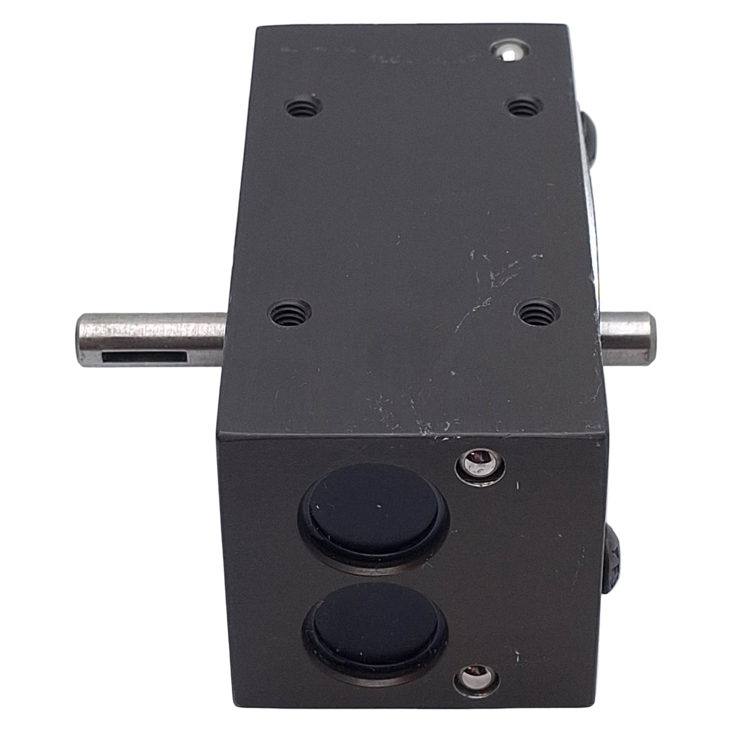 Used PHD 0180502-3-01 Double Rack Rotary Actuator, ø12mm Bore, 180° Rotation, M5