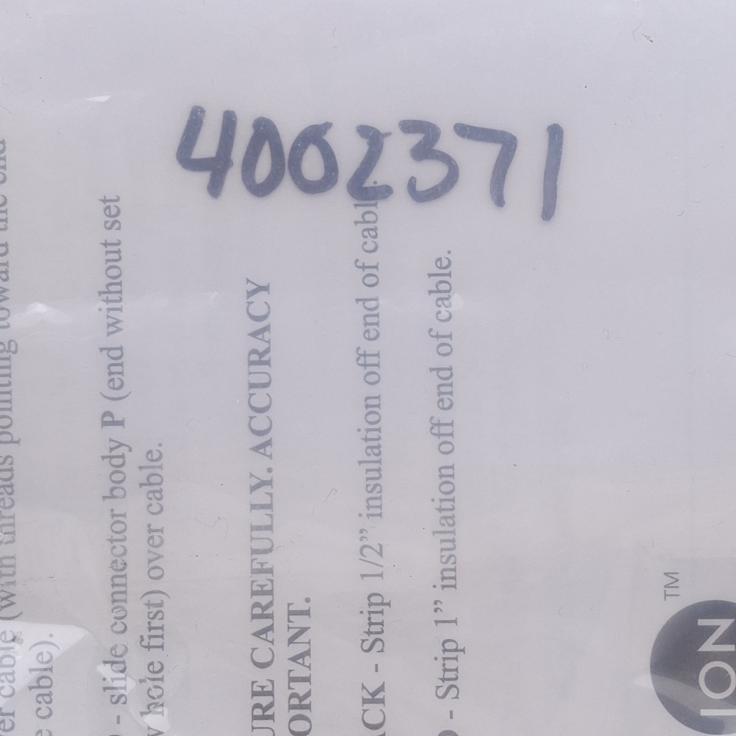 New SIMCO 4002371 HE Static Control Nozzle, 120/230VAC, 100psi, 2.8scfm, 1/8in NPT