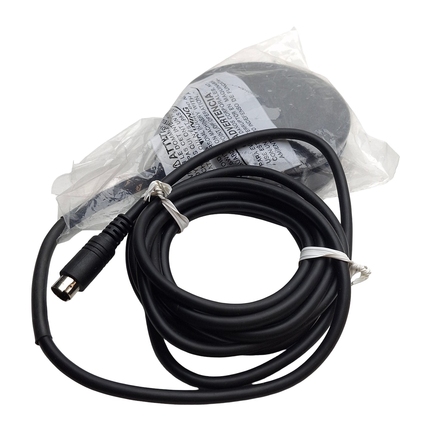 New Nordson EFD 2422-1 Omni-Directional Dispenser Foot Pedal Switch, PS/2, 2m Cable