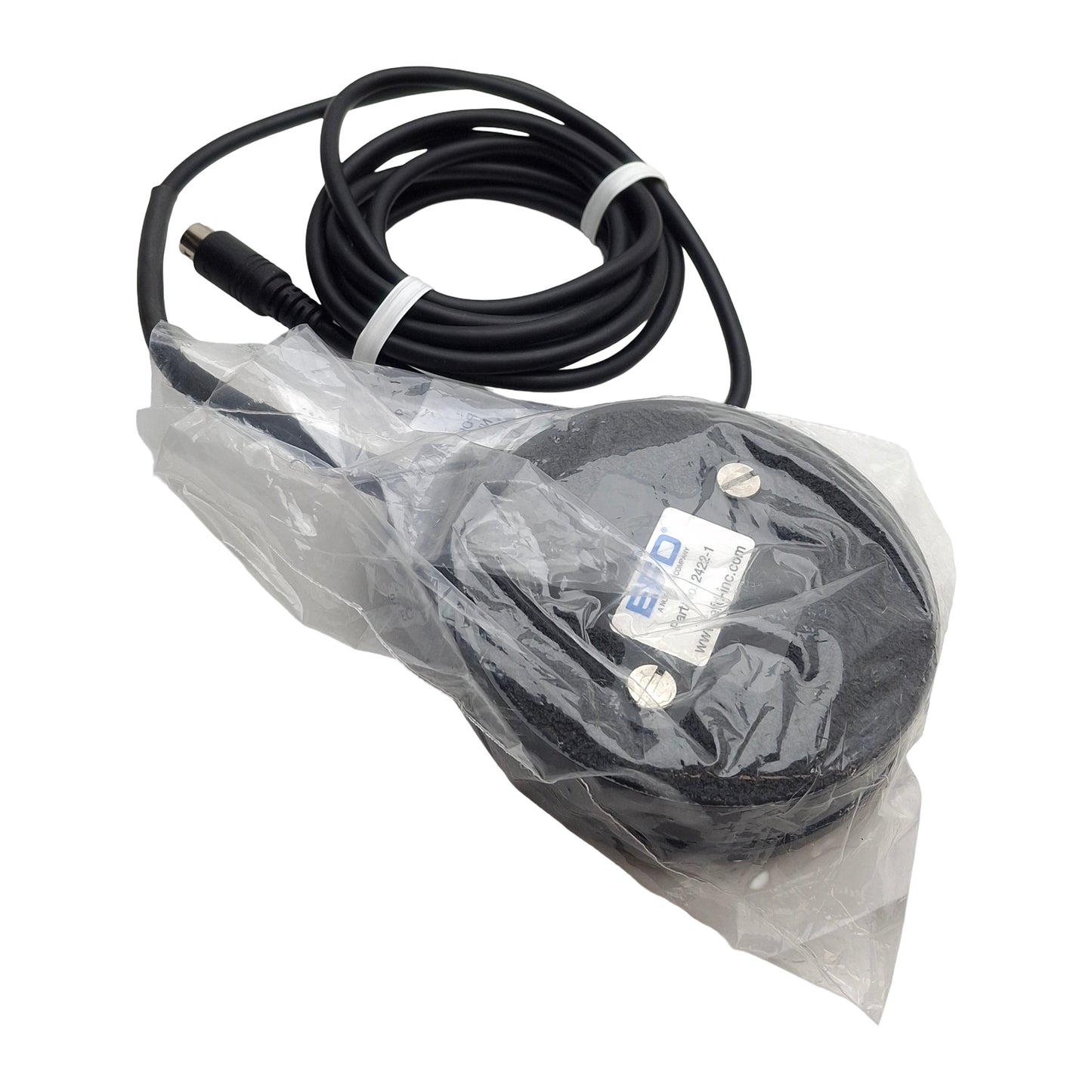 New Nordson EFD 2422-1 Omni-Directional Dispenser Foot Pedal Switch, PS/2, 2m Cable