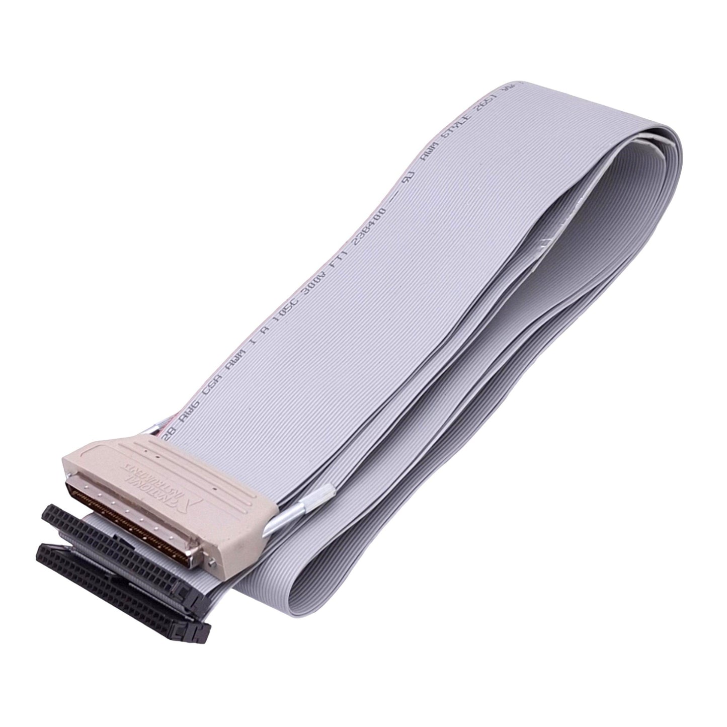 Used National Instruments 182762C-01 Y-Shaped Ribbon Cable, 100 to 2x 50-pin, 1m