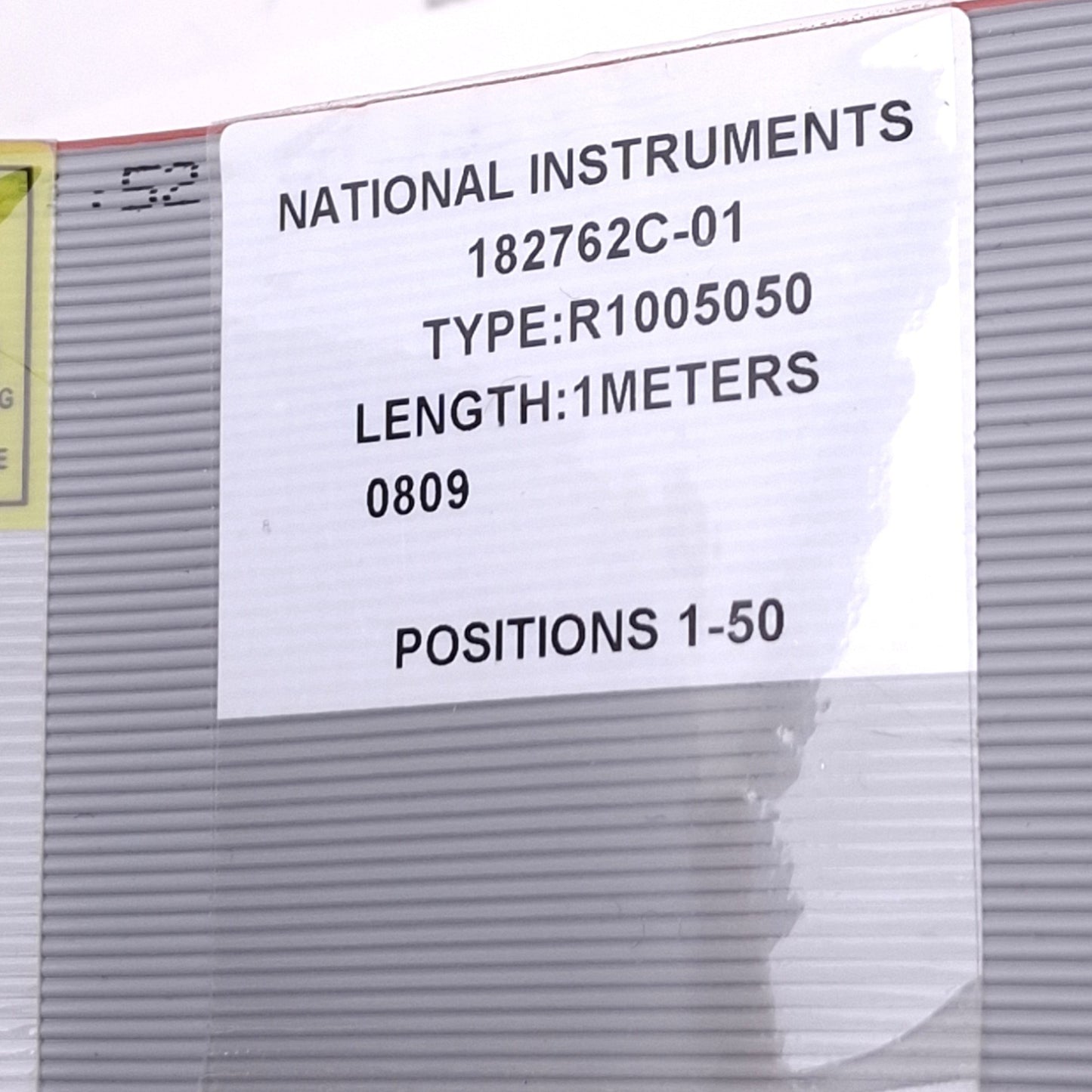 Used National Instruments 182762C-01 Y-Shaped Ribbon Cable, 100 to 2x 50-pin, 1m