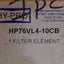 New HY-PRO HP76VL4-10CB Filter Element Replacement, 10µm Filtration, ø3.70in x 6in L
