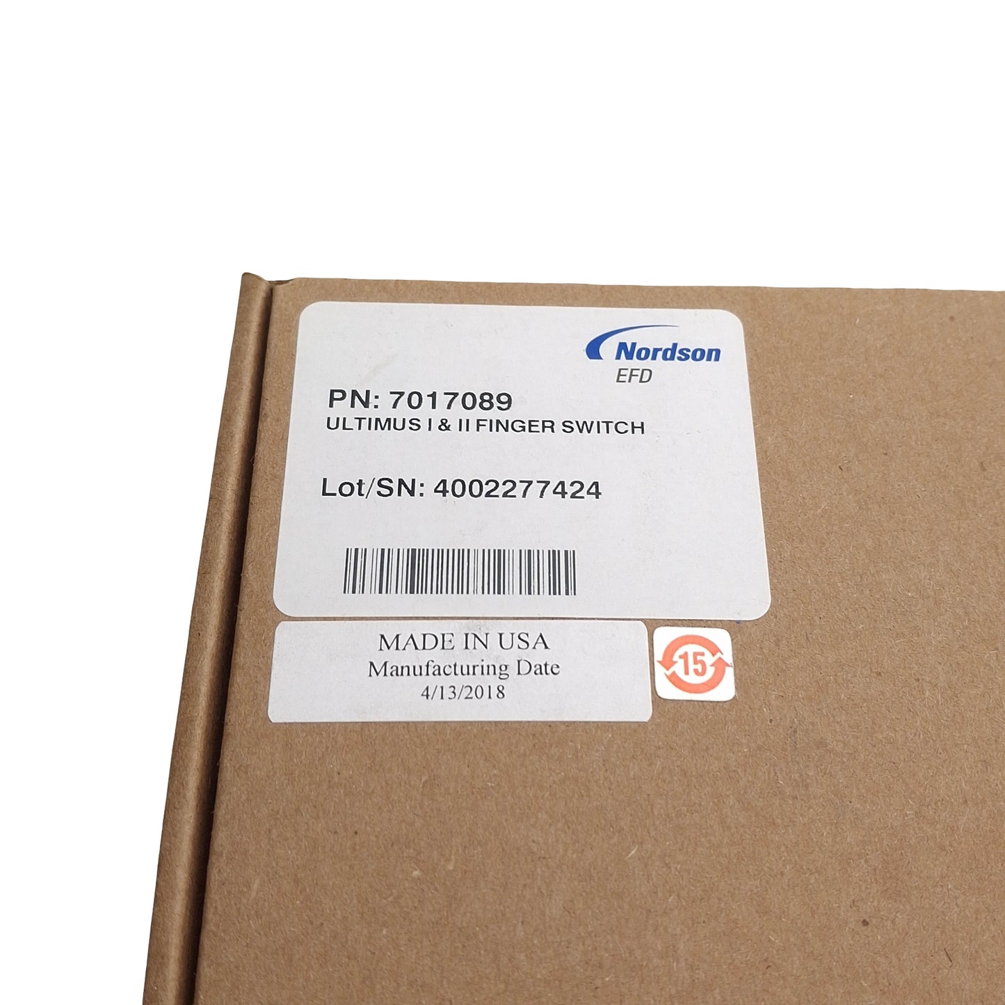 New Nordson EFD 7017089 Low Voltage Finger Switch for Ultimas I & II Dispenser