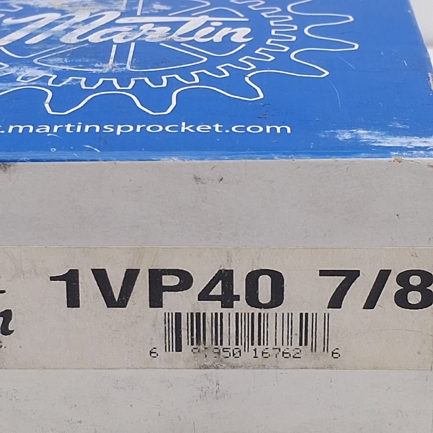 New – Open box Martin 1VP40 7/8 Single Groove Cast-Iron Variable Pitch Sheave, ø7/8in Bore