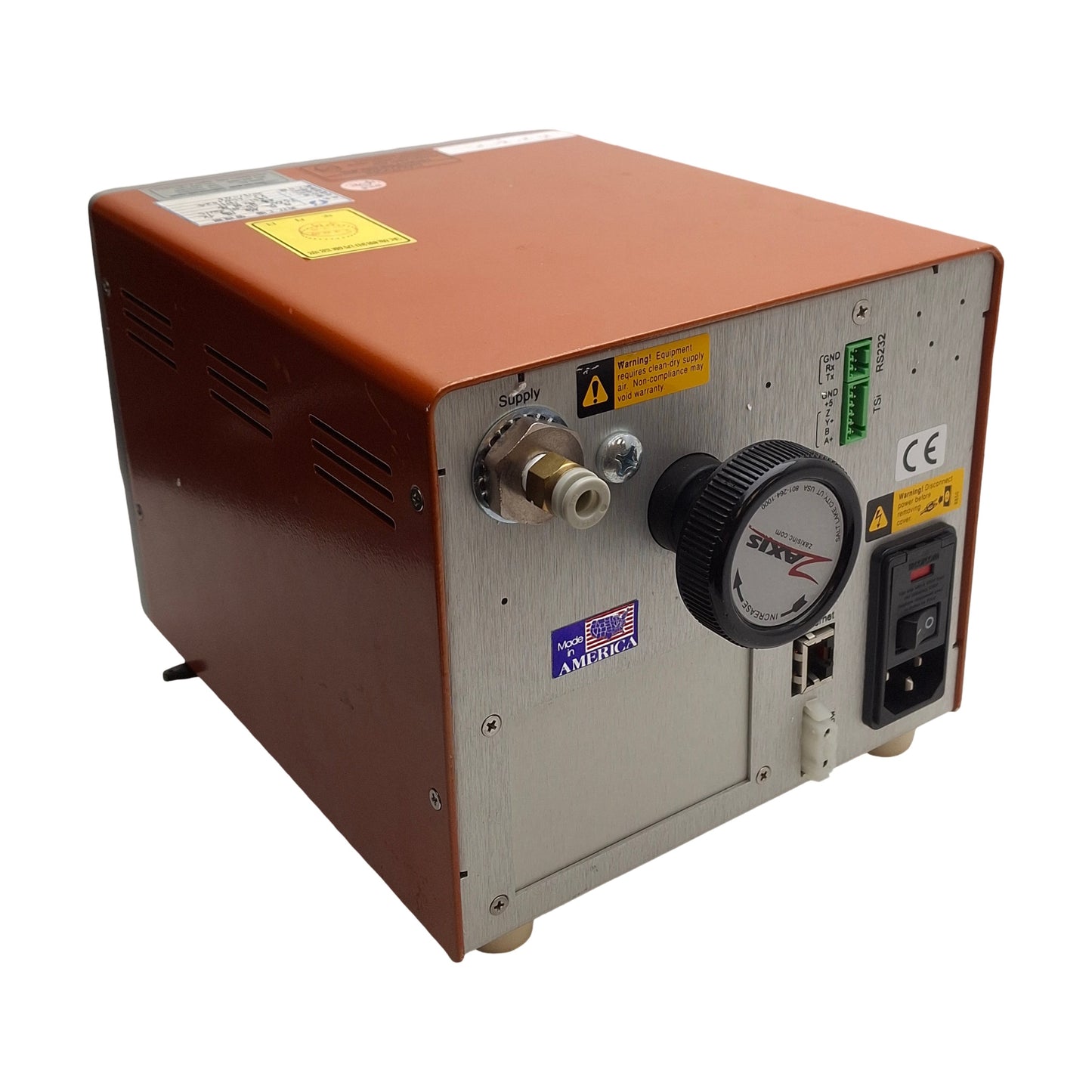 Used Zaxis ISAAC-HD-4PC Leak Tester 0-2 psi Range, 0.00001 Psi Resolution, 115/230VAC