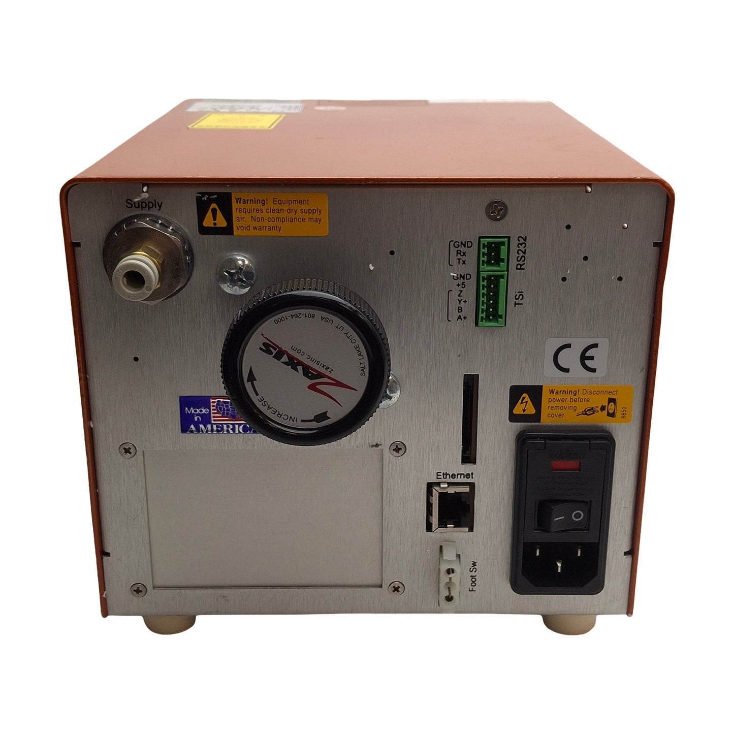 Used Zaxis ISAAC-HD-4PC Leak Tester 0-2 psi Range, 0.00001 Psi Resolution, 115/230VAC