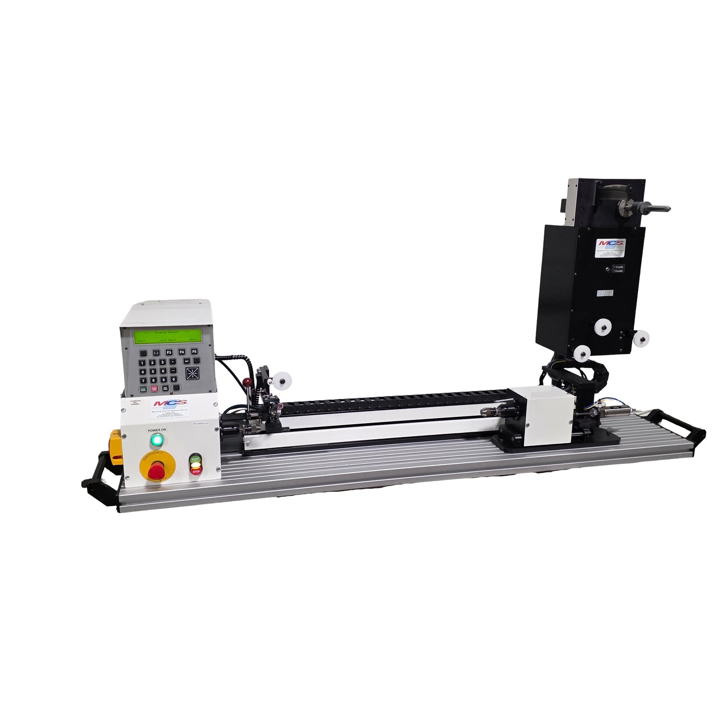 Used Machine Control Specialists 105B Benchtop Precision Medical Coil Winder 24"