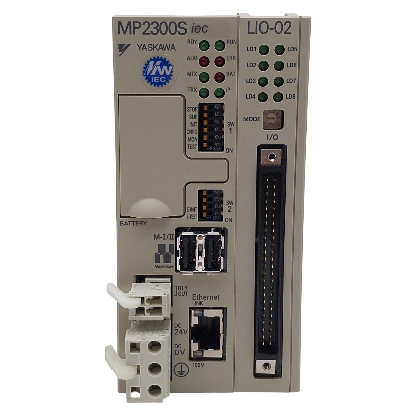 Used Yaskawa PMC-U-MP23S04L2 Multi Axis Controller, Single Slot 4/8/16 Axes, 24VDC 1A