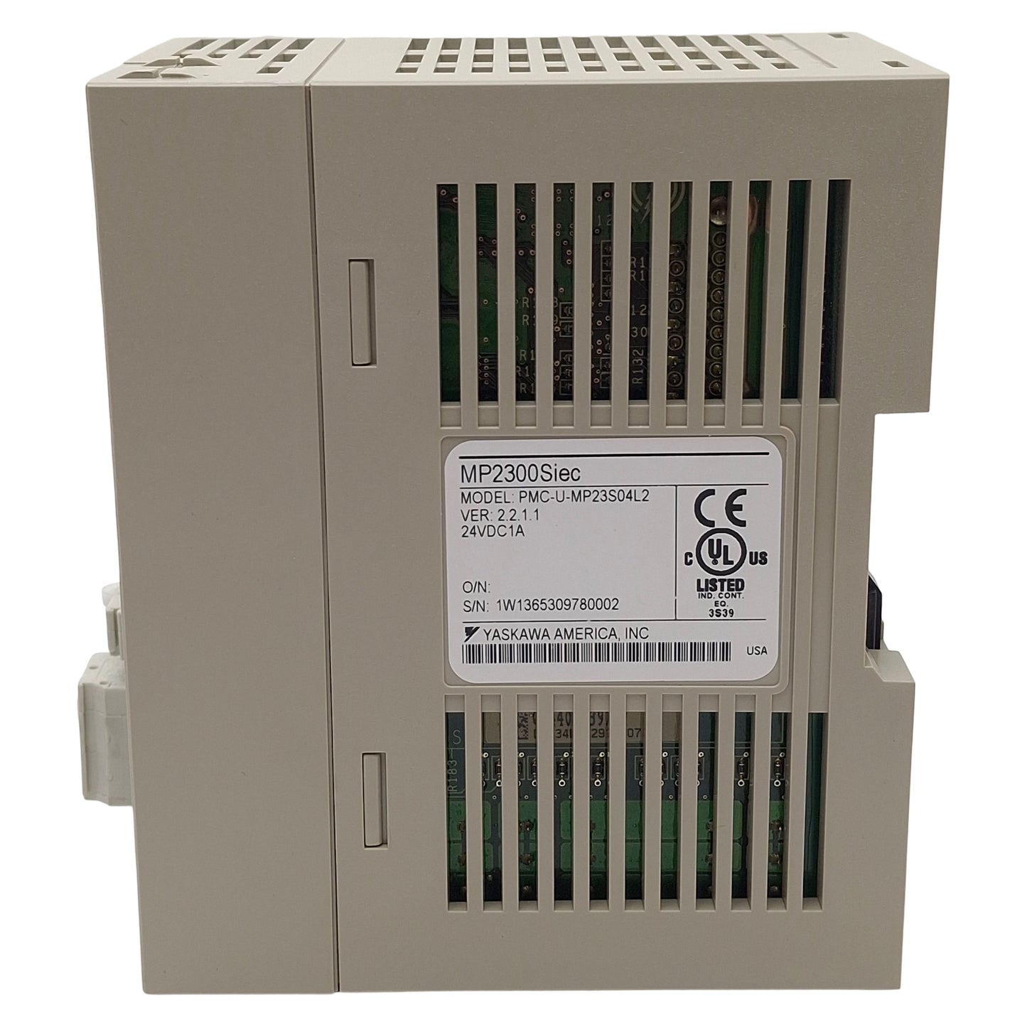 Used Yaskawa PMC-U-MP23S04L2 Multi Axis Controller, Single Slot 4/8/16 Axes, 24VDC 1A