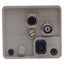 Used Sony DXC-107A CCD-IRIS Color Camera, 1/2", 470 TV Lines, 768x494, 12VDC, C-Mount