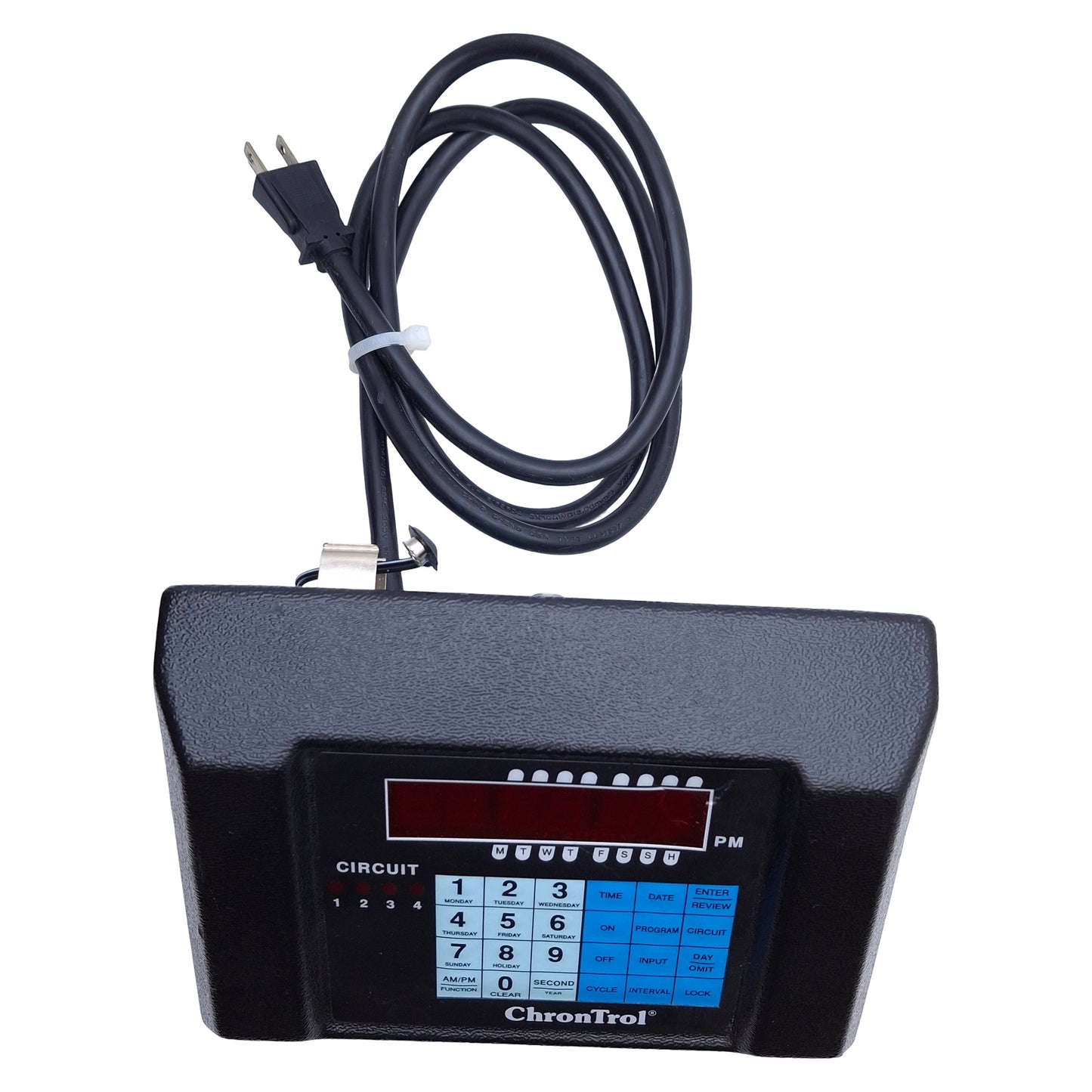 Used Chrontrol XT-2 Table Top Timer, 20 on/off Programs, 110-125VAC *Damaged Screen*