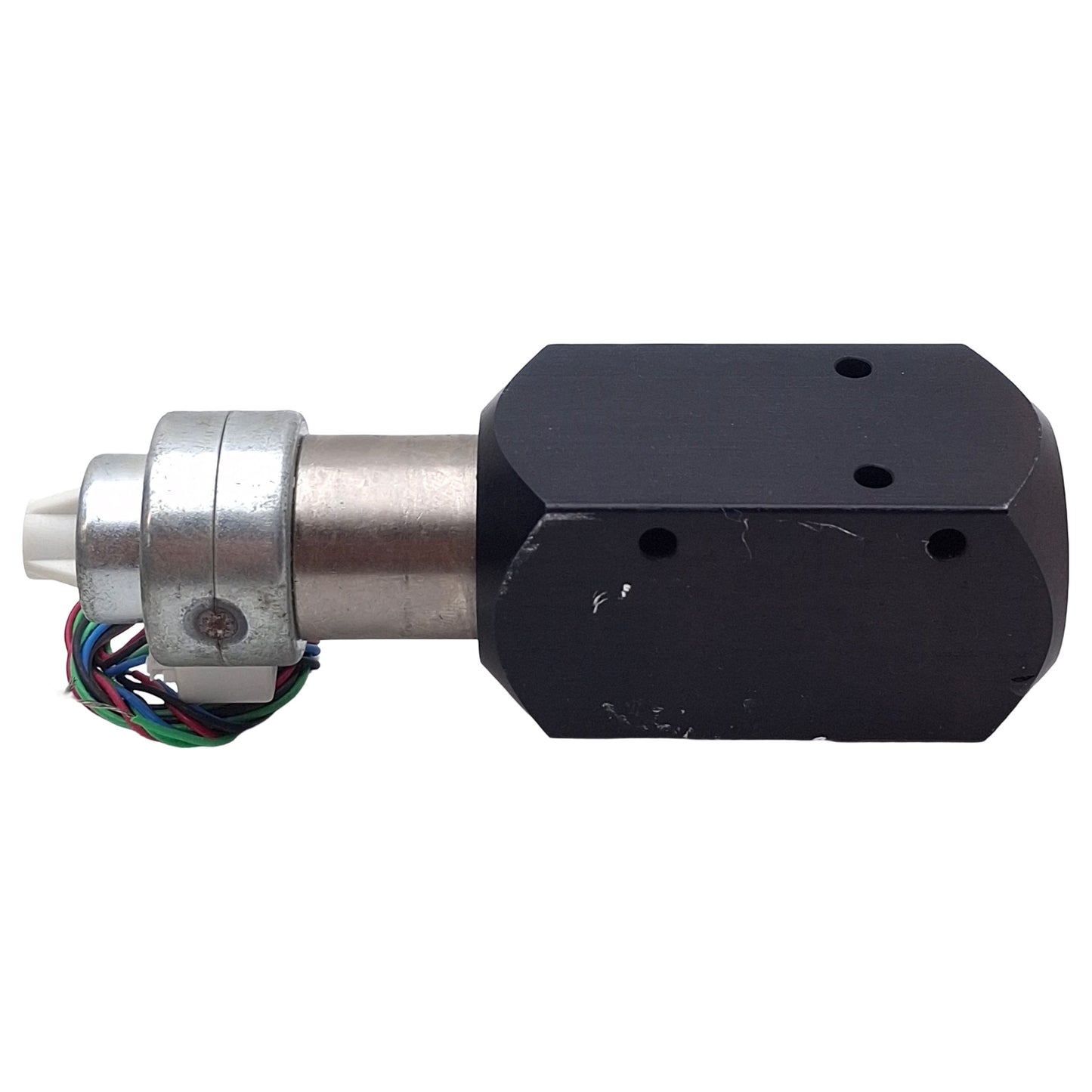 Used Clippard SCPV-1-3 Needle Valve, 1/8in NPT, Vac-100psi, 0-280l/min, 7-35VDC