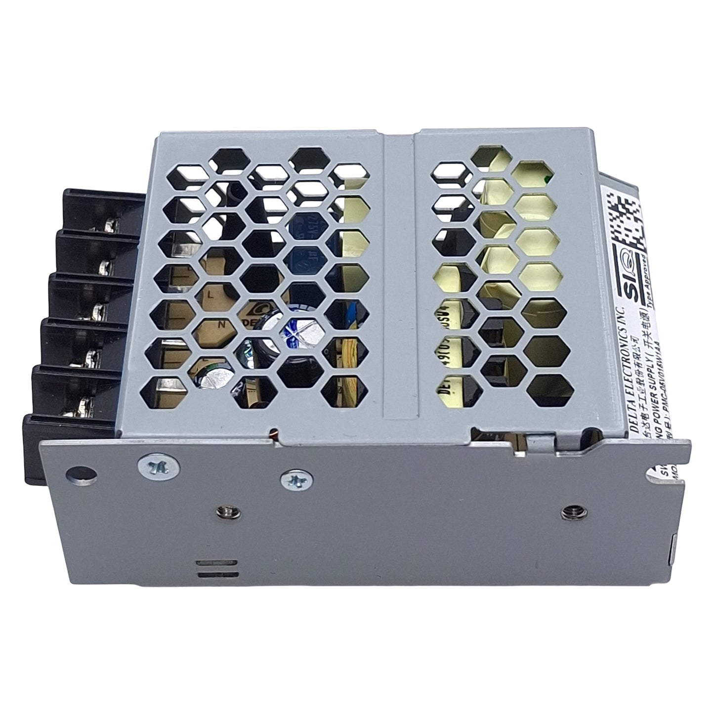Used Delta PMC-05V015W1AA Switching Power Supply, 100-240VAC In, 3.0A 5VDC Out