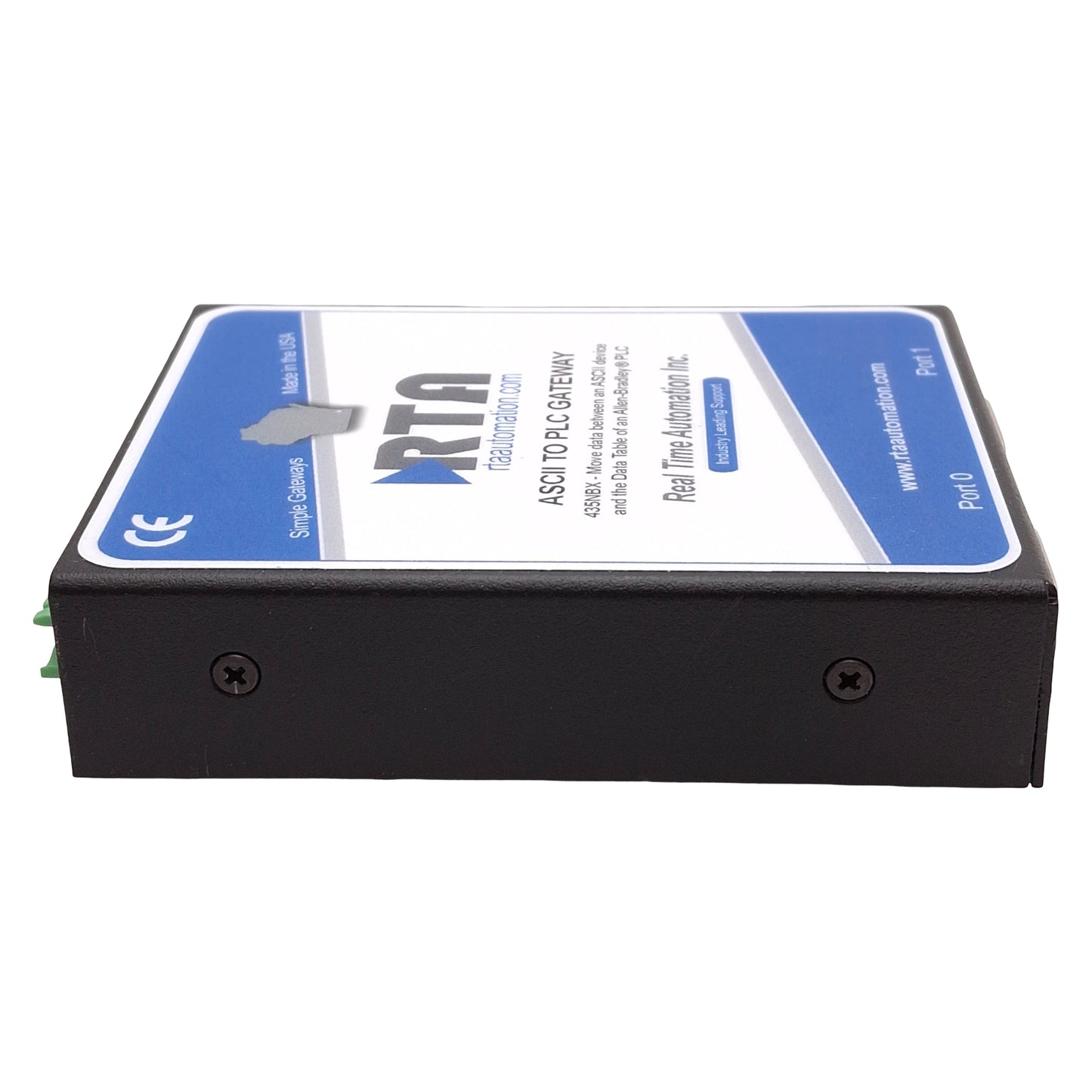 Used RTA 435NBX-N700 ASCII To Allen Bradley PLC Gateway, RS232/485/422, 12-24VDC