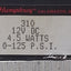 Used Humphrey 31012VDC Solenoid Valve, 3/2-Way, 1/8in NPSF, 0-125psi, 12VDC Coil