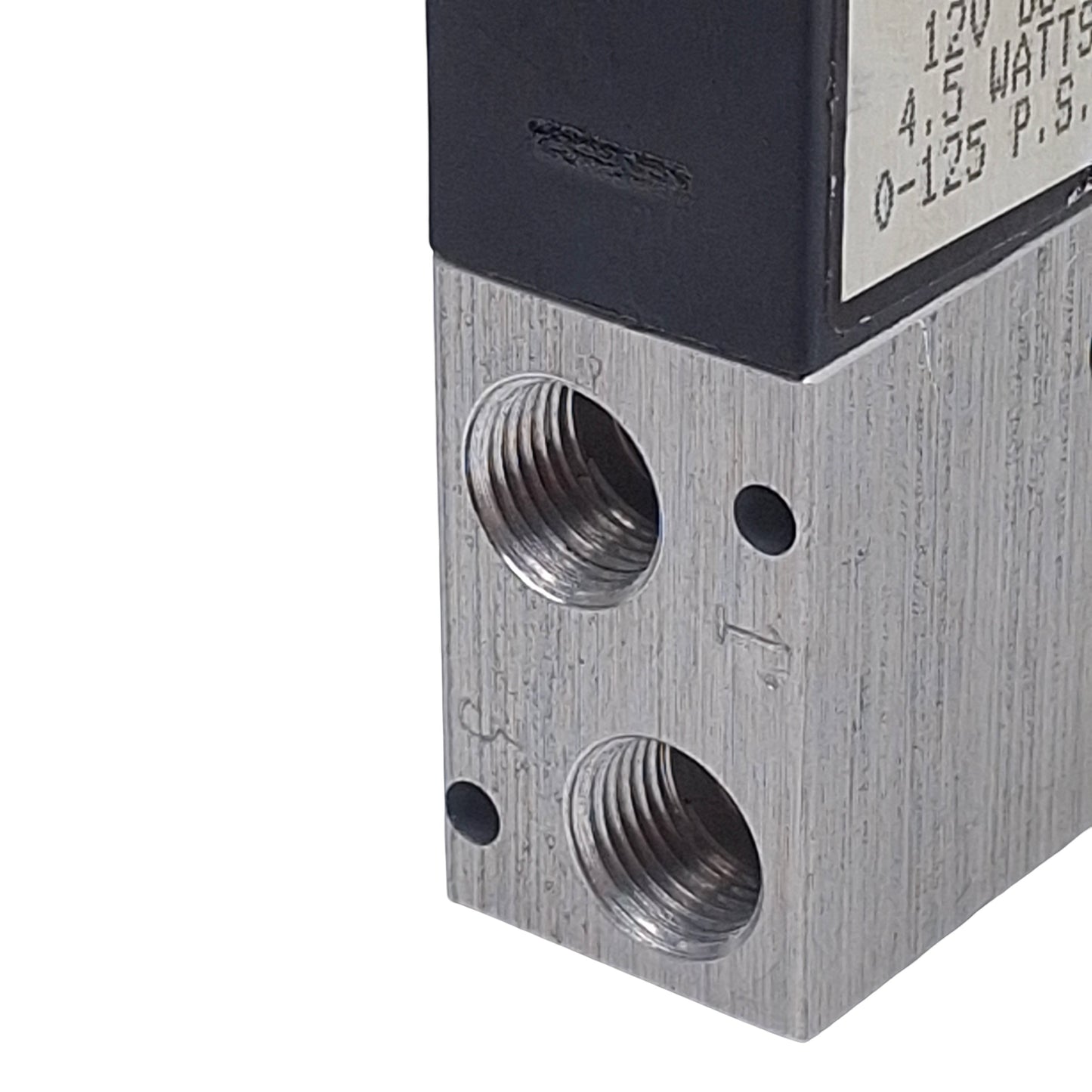 Used Humphrey 31012VDC Solenoid Valve, 3/2-Way, 1/8in NPSF, 0-125psi, 12VDC Coil