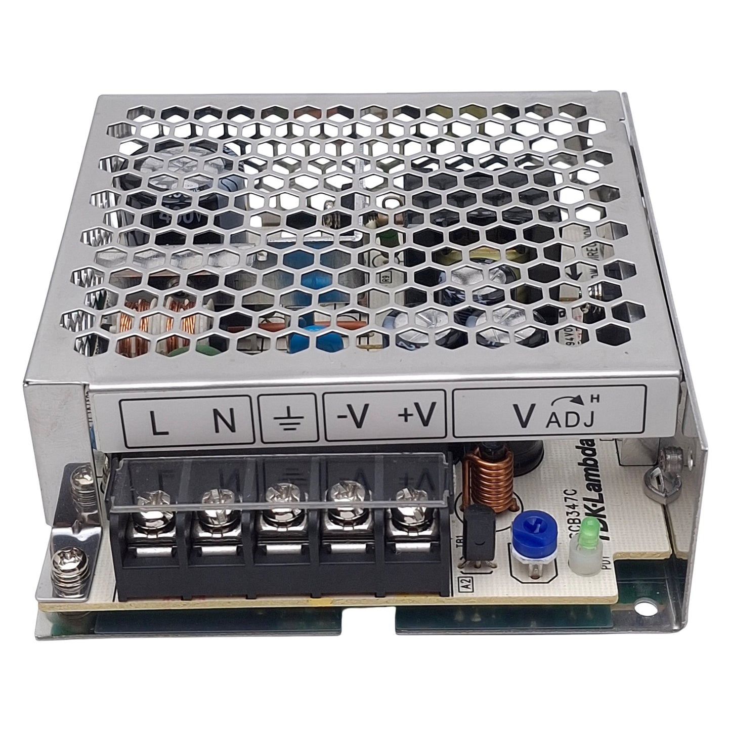 Used TDK-Lamba LS50-12 Single-Phase Power Supply, 100-240VAC In, 4.2A 12VDC Out