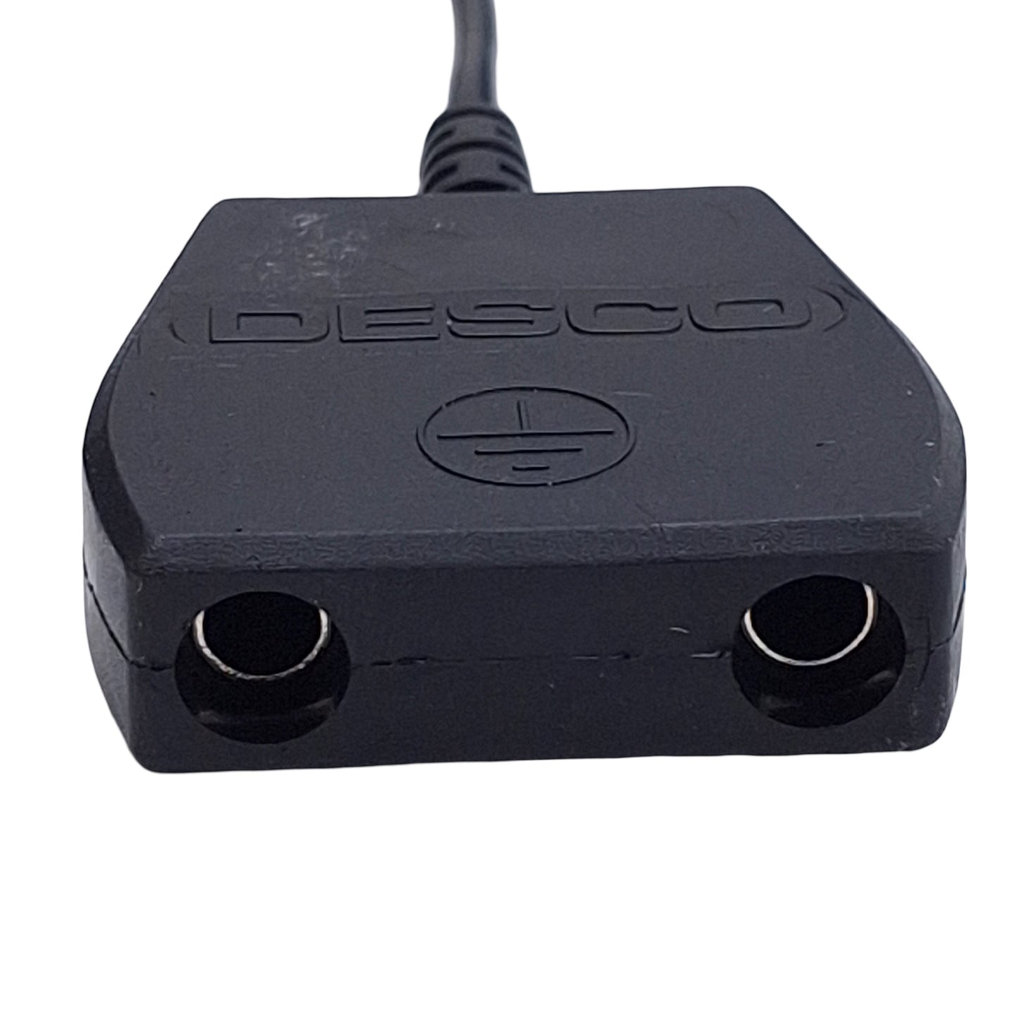 Used Lot of 2 Desco 14213 Common Point Ground Cord Kit, Resistor, 10mm Std, 15ft Cord