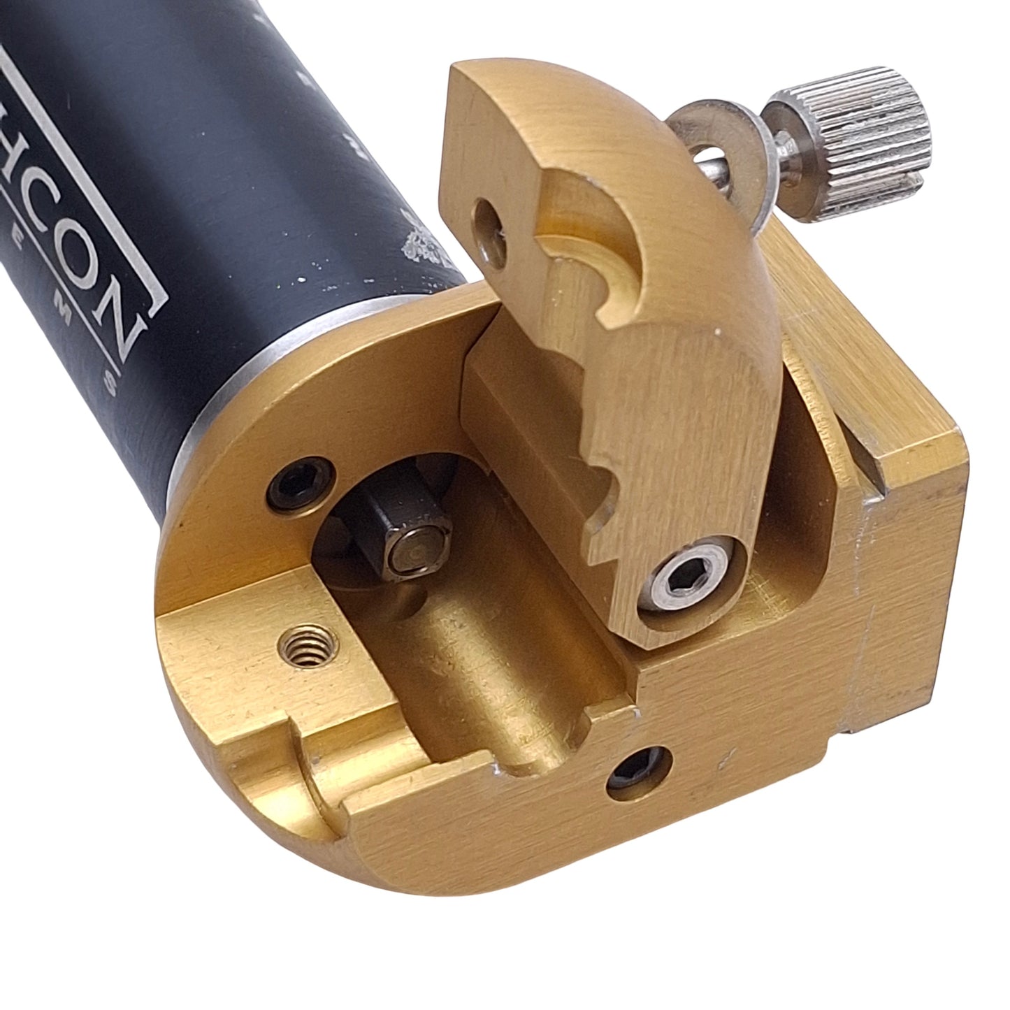 Used Techcon TS5000DMP-DCX-SR Right Hand Material Path Rotary Auger Valve 30psi Max