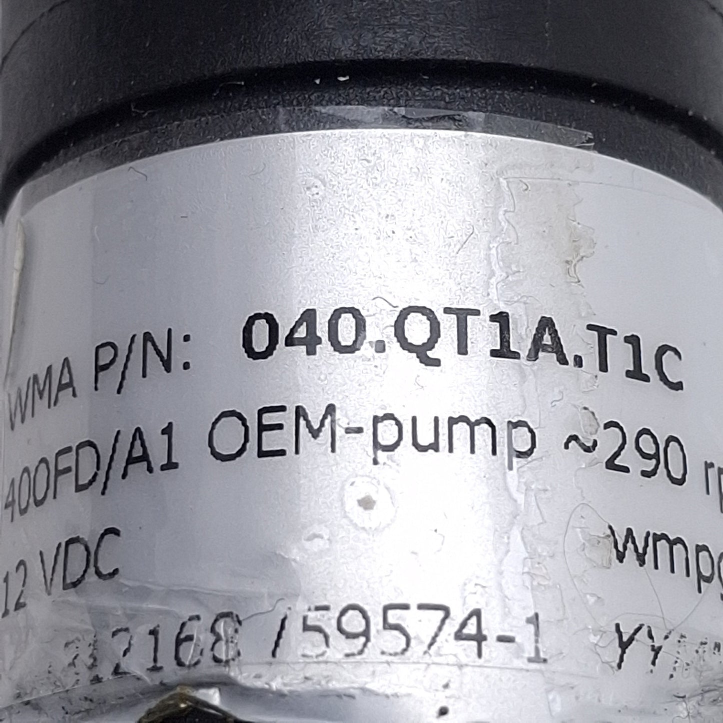 Used Watson-Marlow 040.QT1A.T1C Single-Channel Precision Pump, 290rpm, 30l/min, 12VDC