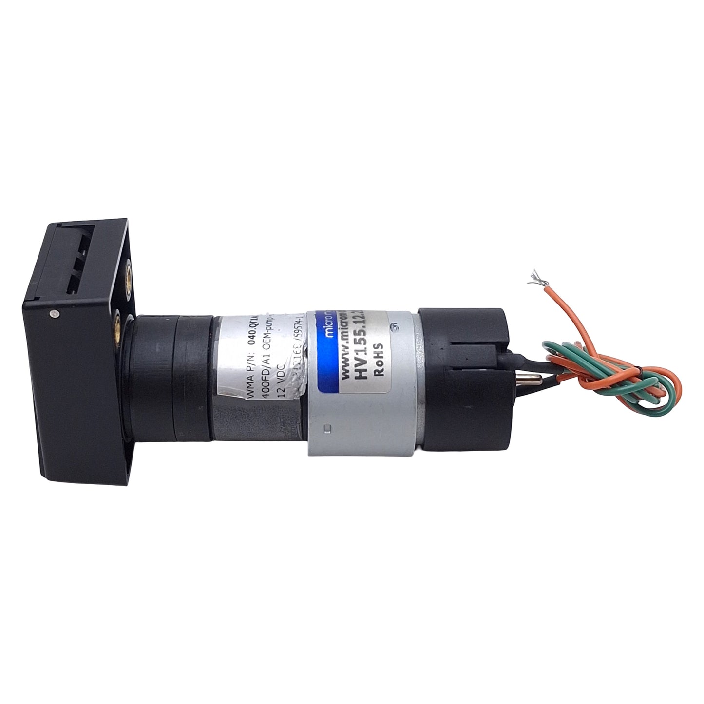 Used Watson-Marlow 040.QT1A.T1C Single-Channel Precision Pump, 290rpm, 30l/min, 12VDC