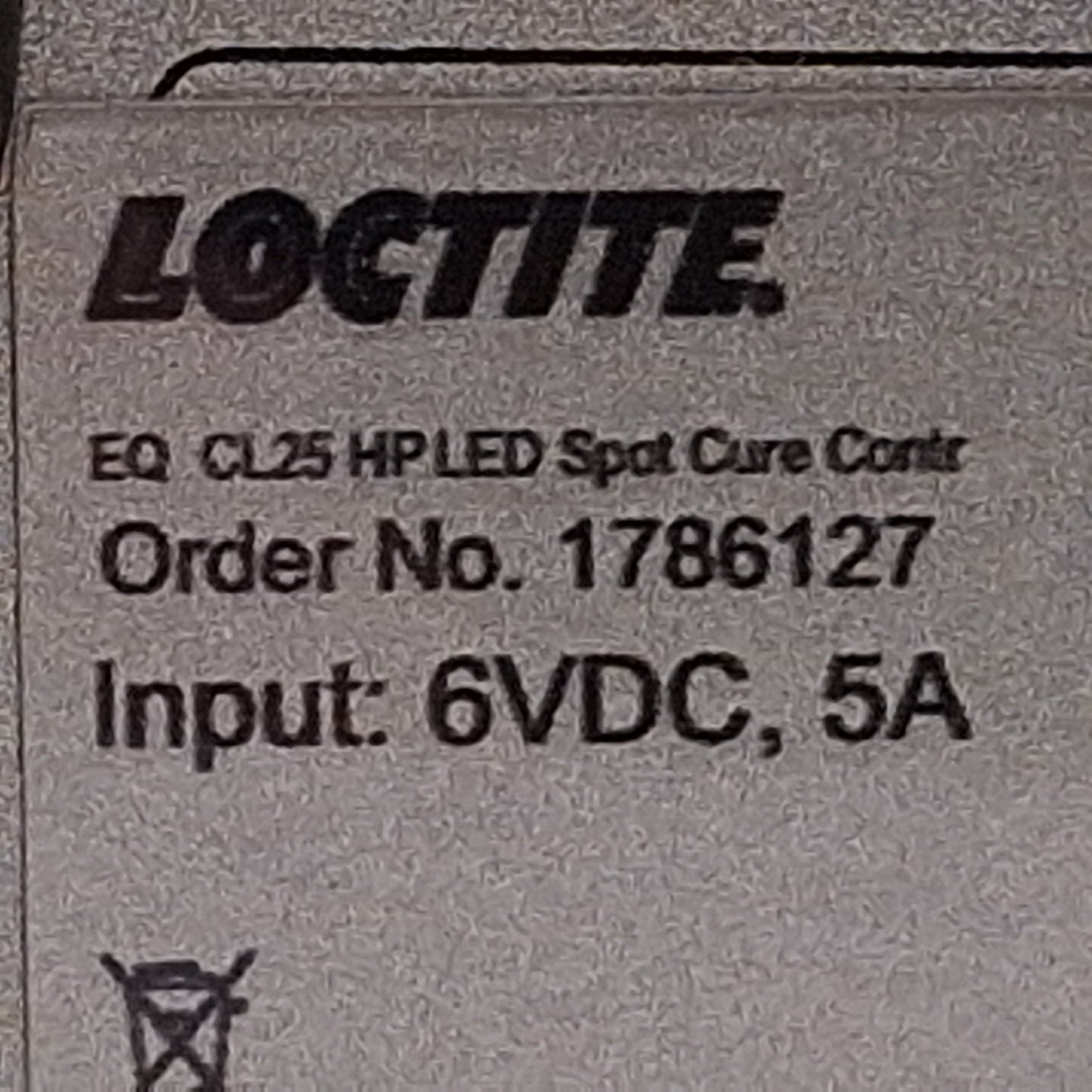 New – Open box Loctite 1786127 EQ CL25 LED Spot System Quad Controller, 4-Channel, 6VDC 5A