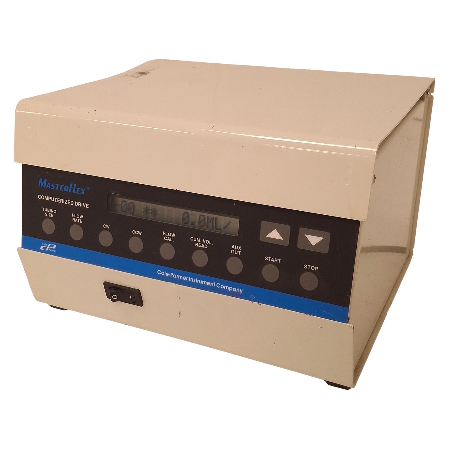 Used Cole-Parmer 7550-60 MasterFlex Computerized Drive 0.10-2300mL/min, 10-600RPM