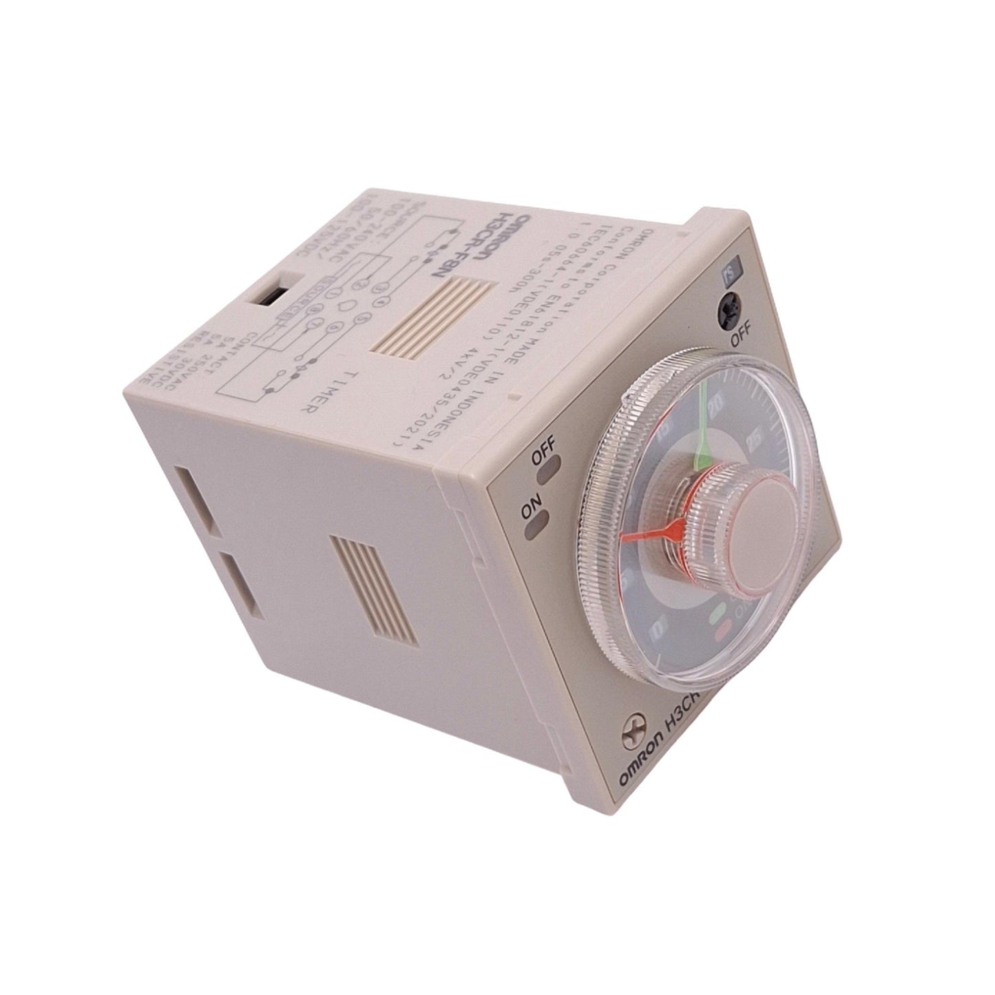 Used Omron H3CR-F8N Time Delay Relay, 8-Pin DPDT, 0.05s-300h, 100-240VAC/100-125VDC