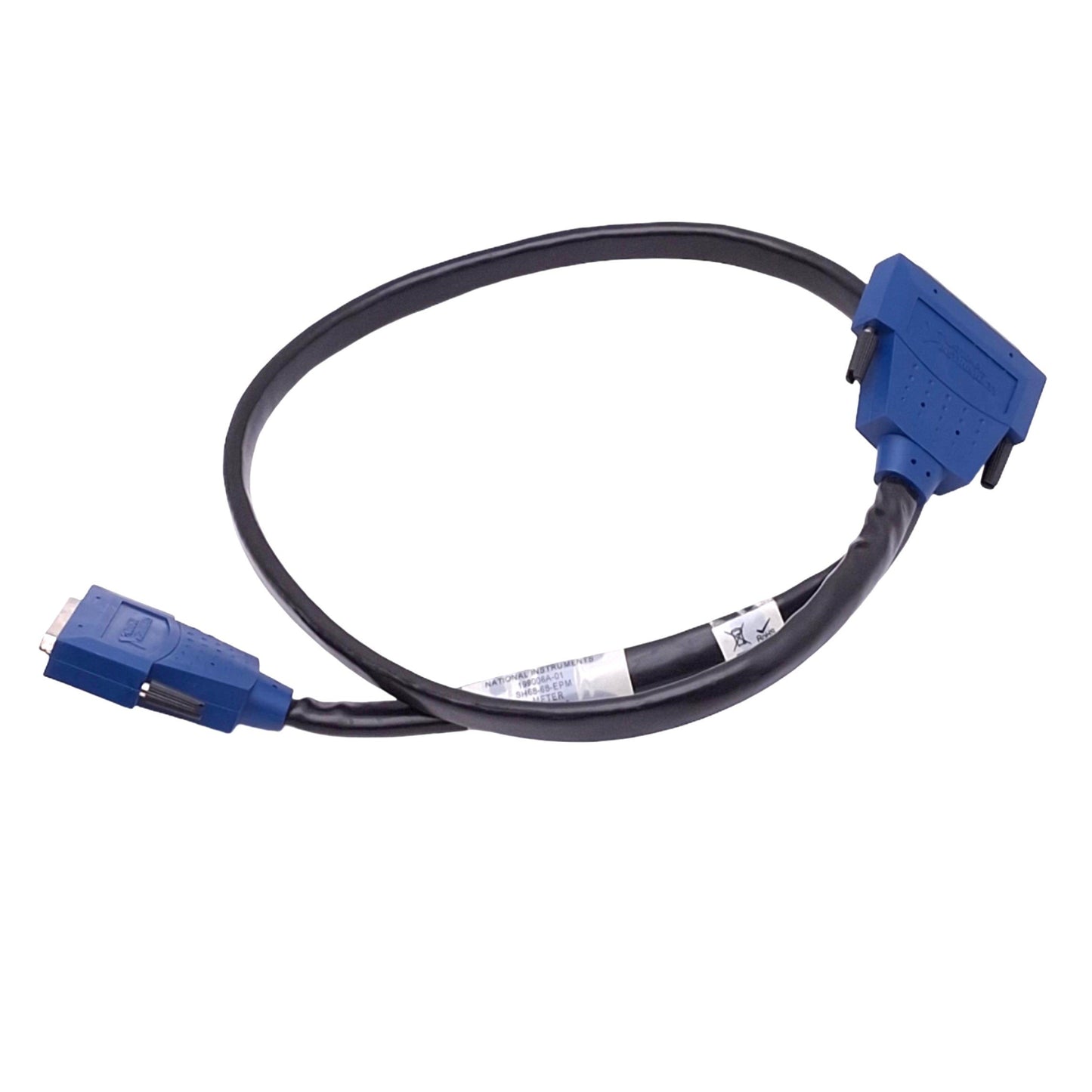 Used National Instruments 199006A-01 SH68-68-EPM DAQ Cable, 68-Pin SCSI, 1m