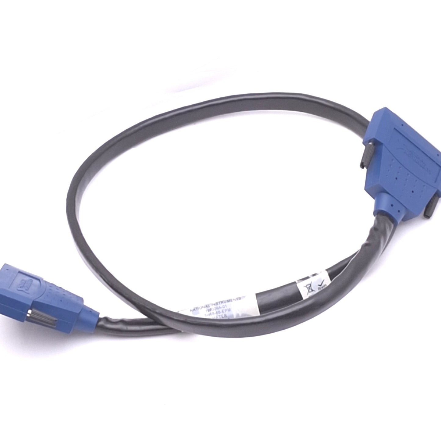 Used National Instruments 199006A-01 SH68-68-EPM DAQ Cable, 68-Pin SCSI, 1m