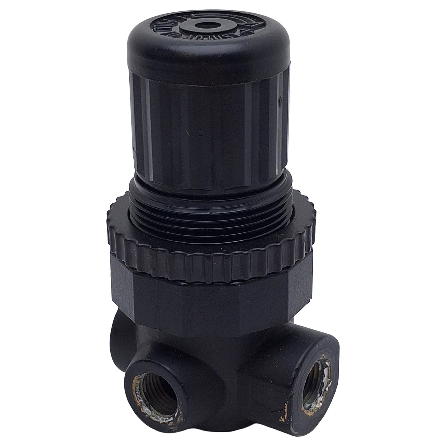 Used Norgren R07-100-RNKA Mini Pressure Regulator, 1/8in PTF, 300psi In, 100psi Set