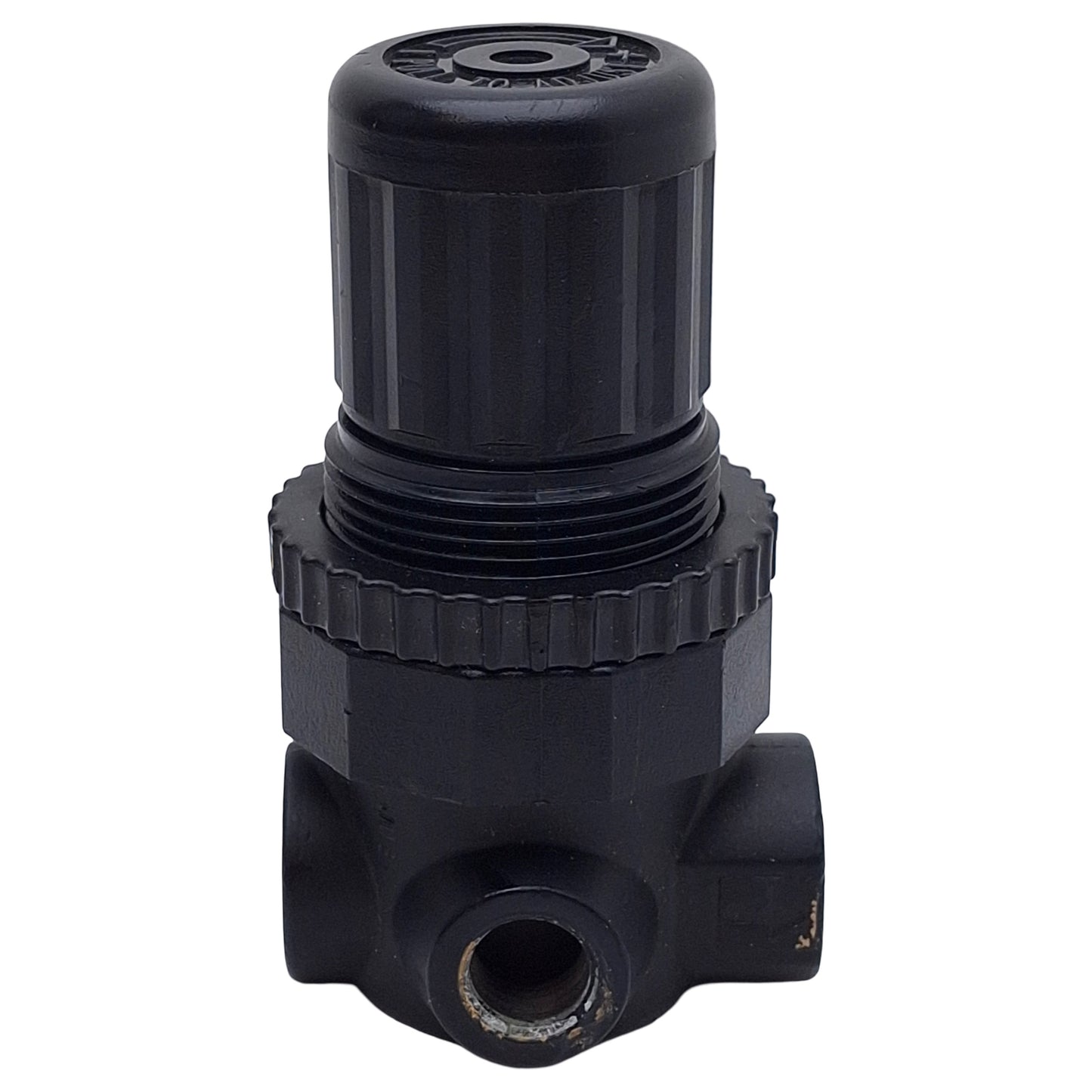 Used Norgren R07-100-RNKA Mini Pressure Regulator, 1/8in PTF, 300psi In, 100psi Set