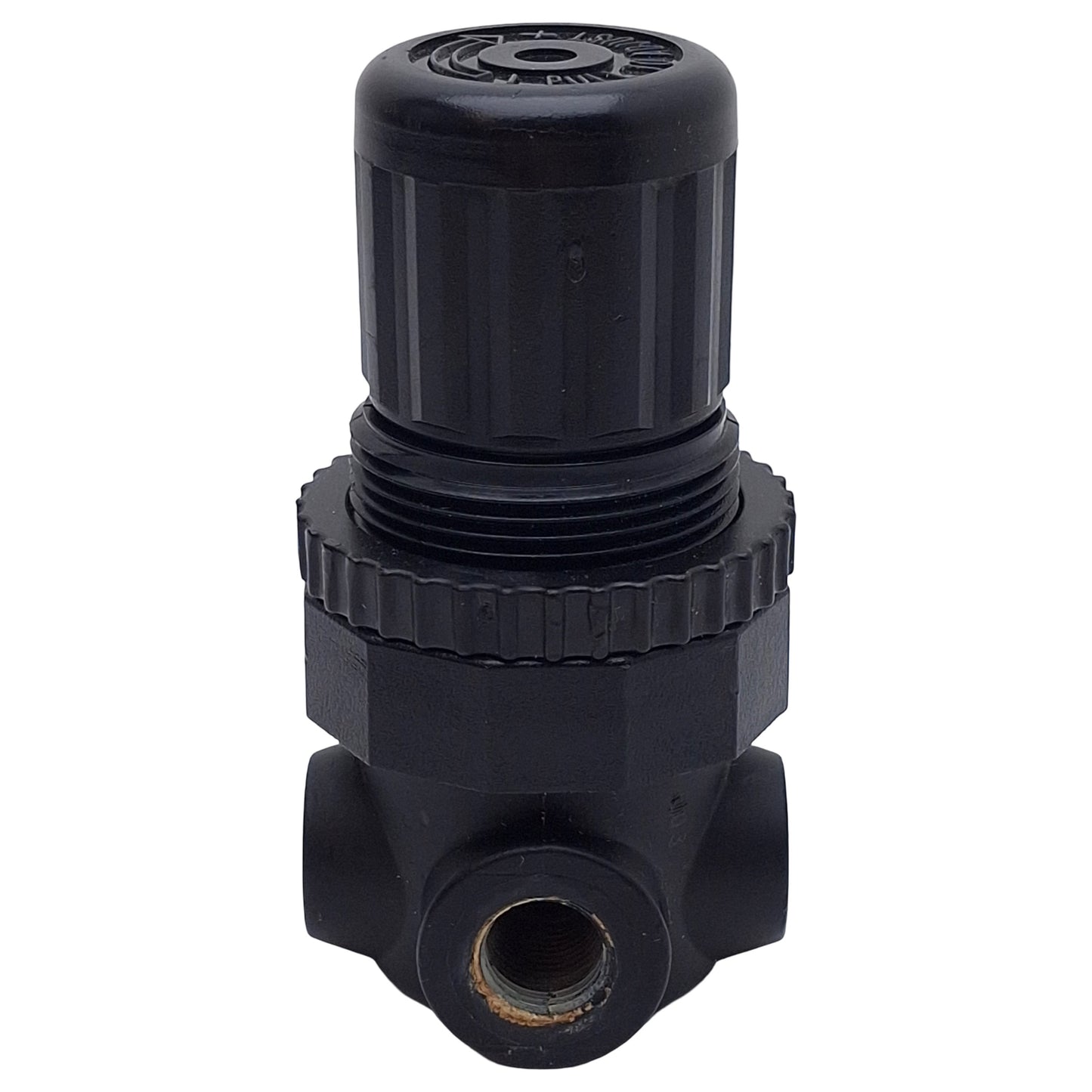 Used Norgren R07-100-RNKA Mini Pressure Regulator, 1/8in PTF, 300psi In, 100psi Set