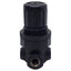 Used Norgren R07-100-RNKA Mini Pressure Regulator, 1/8in PTF, 300psi In, 100psi Set