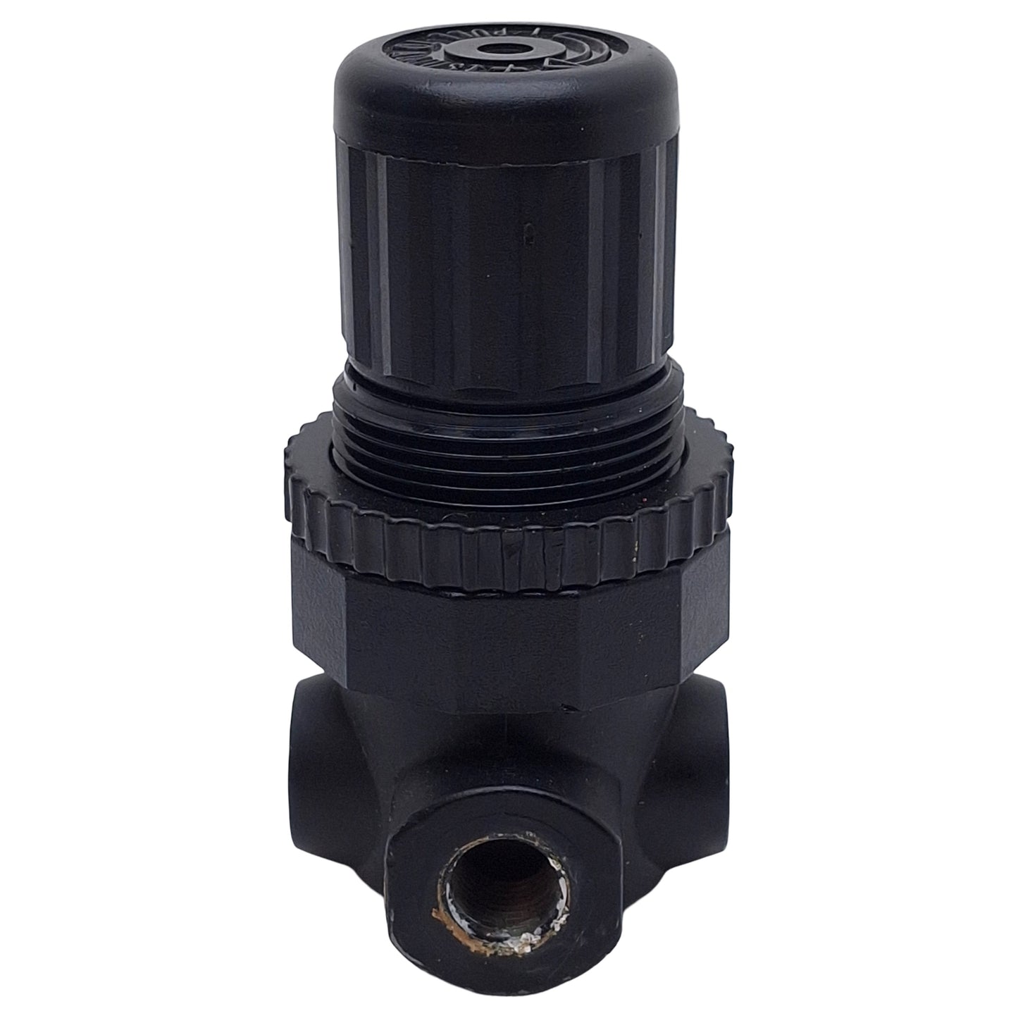 Used Norgren R07-100-RNKA Mini Pressure Regulator, 1/8in PTF, 300psi In, 100psi Set