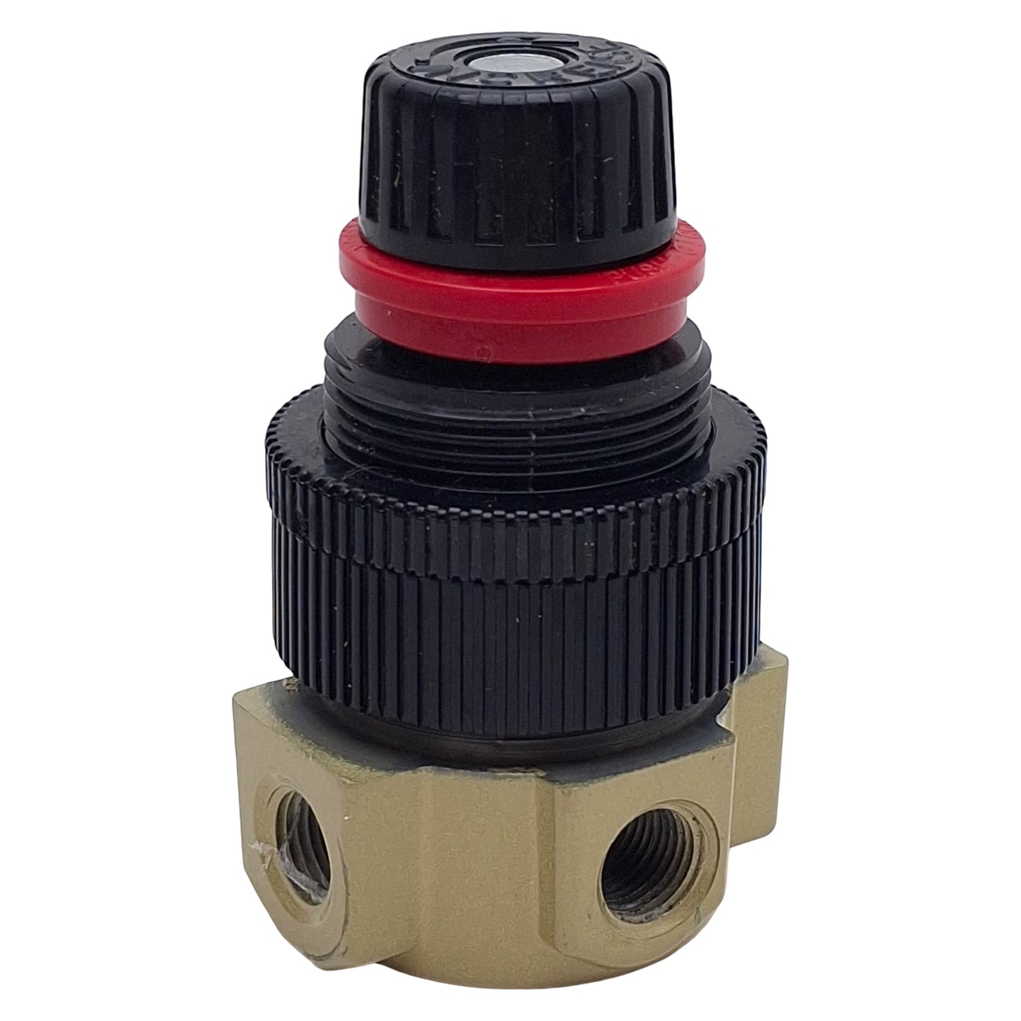 Used Norgren R07-100-RNKA Mini Pressure Regulator, 1/8in PTF, 400psi In, 100psi Set