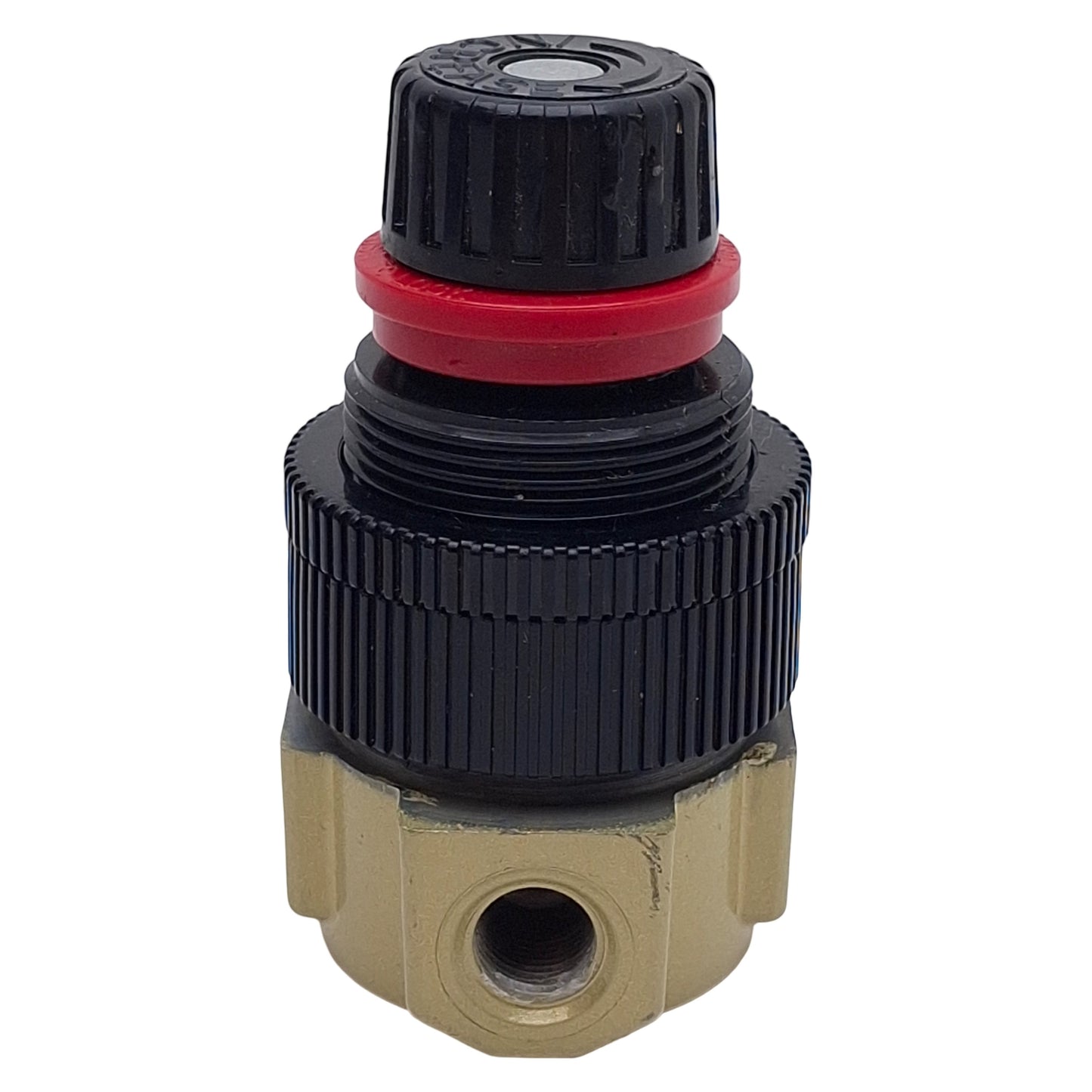 Used Norgren R07-100-RNKA Mini Pressure Regulator, 1/8in PTF, 400psi In, 100psi Set