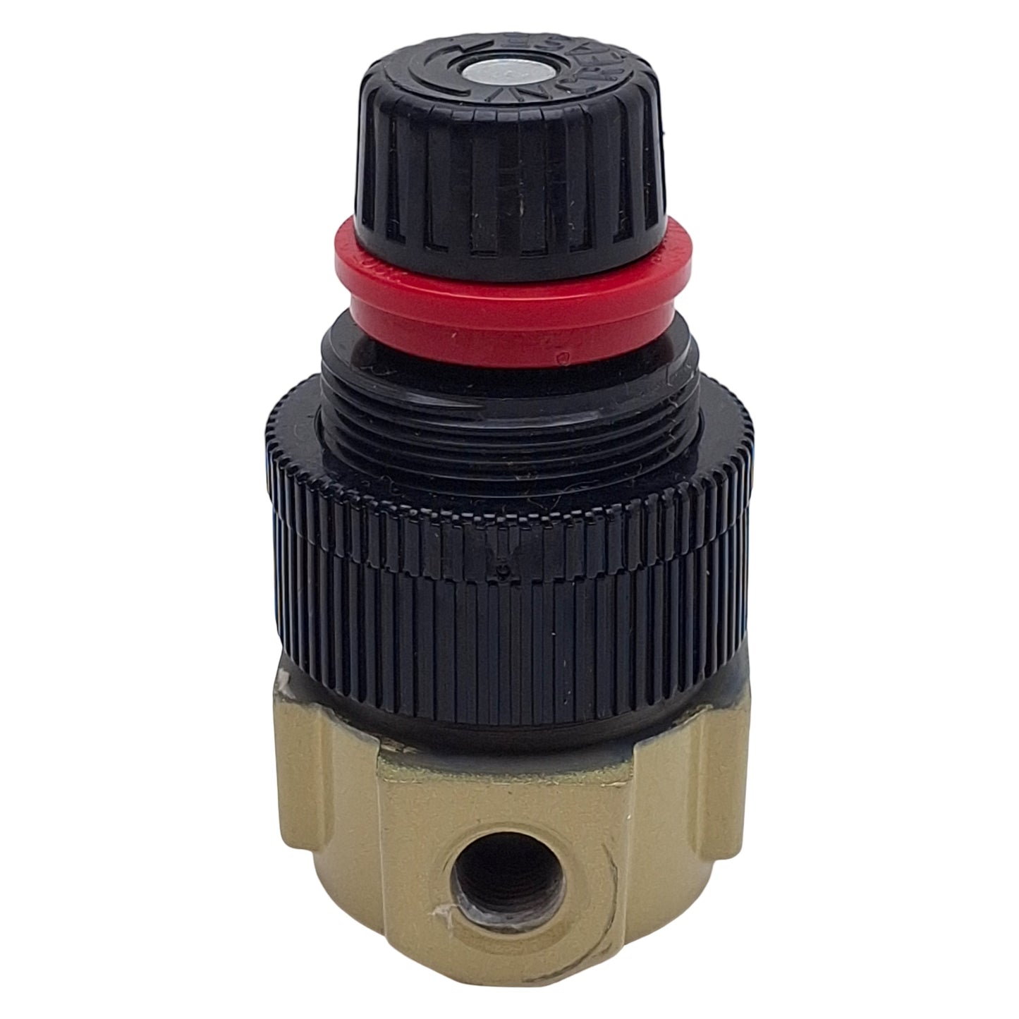 Used Norgren R07-100-RNKA Mini Pressure Regulator, 1/8in PTF, 400psi In, 100psi Set