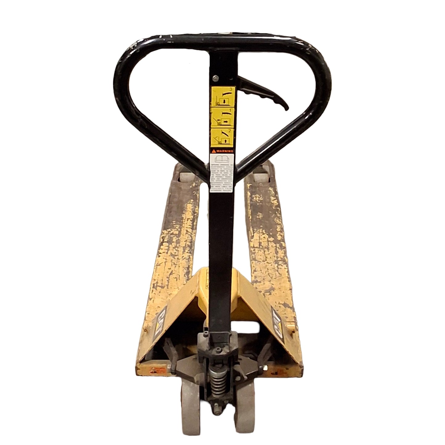 Used Caterpillar Hand Pallet Jack, 5000lb Capacity, 48in L x 20.5in W, 6in W Forks