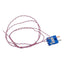 Used Type T Thermocouple, 1 meter Length, Grounded Exposed Junction, Mini Male Plug