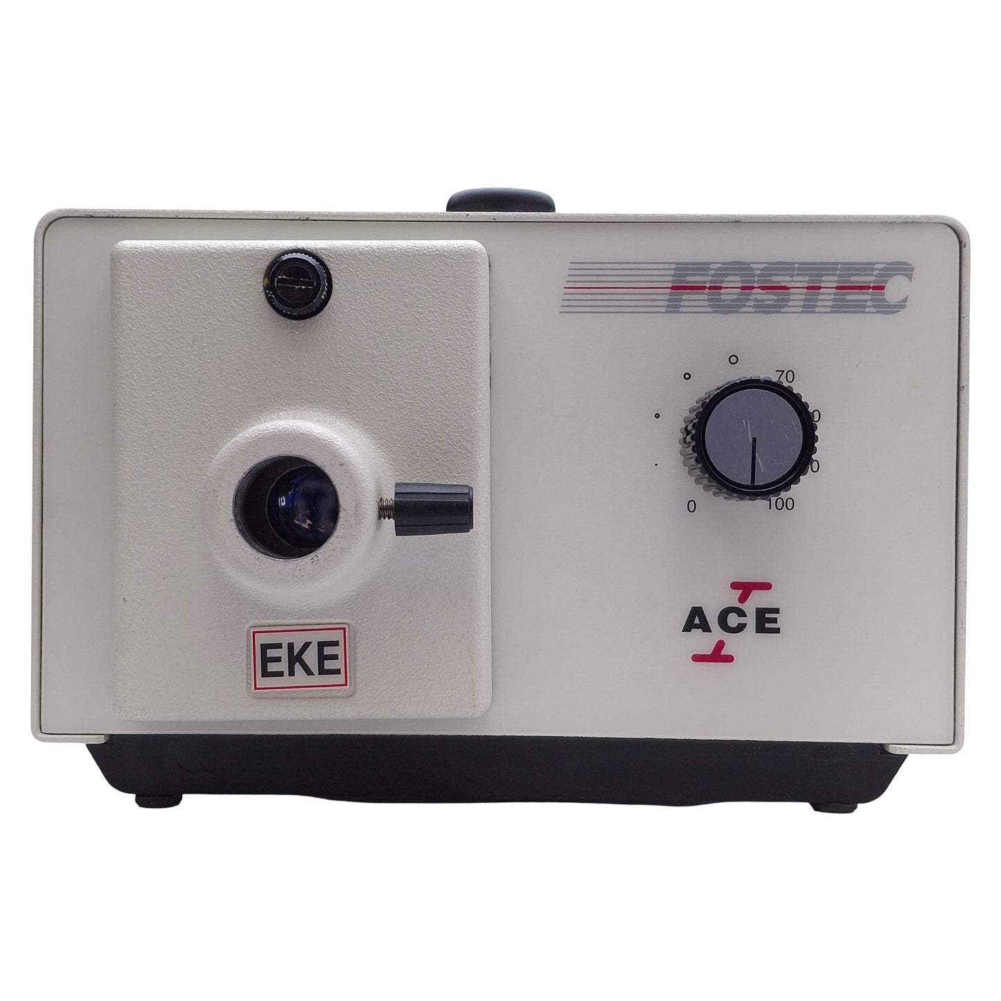 Used Fostec 20500 Fiber Optic Light Source Illuminator EKE Lamp, 150W, 115-120VAC