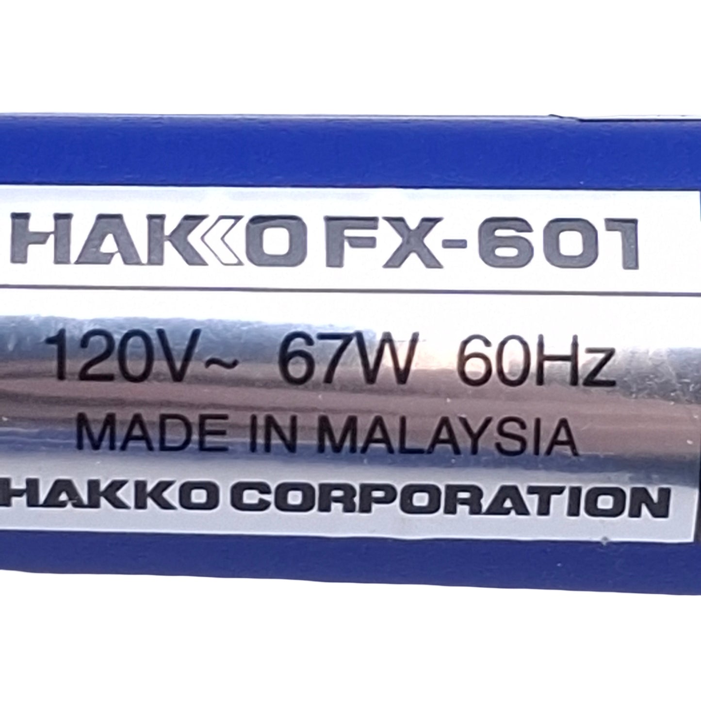 Used Hakko FX-601 Soldering Iron 67W, 120V, 240-540°F Range, T19 Series Tips