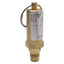Used Emerson Kunkle 30-A01-KM0750 Brass Safety Valve, 1/4in NPT, 750psi Set, 156scfm
