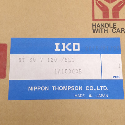 New IKO NT80V120/5L1 Nano Linear Motor Table 120mm Stroke, 0.5µm Resolution, 1300m/s