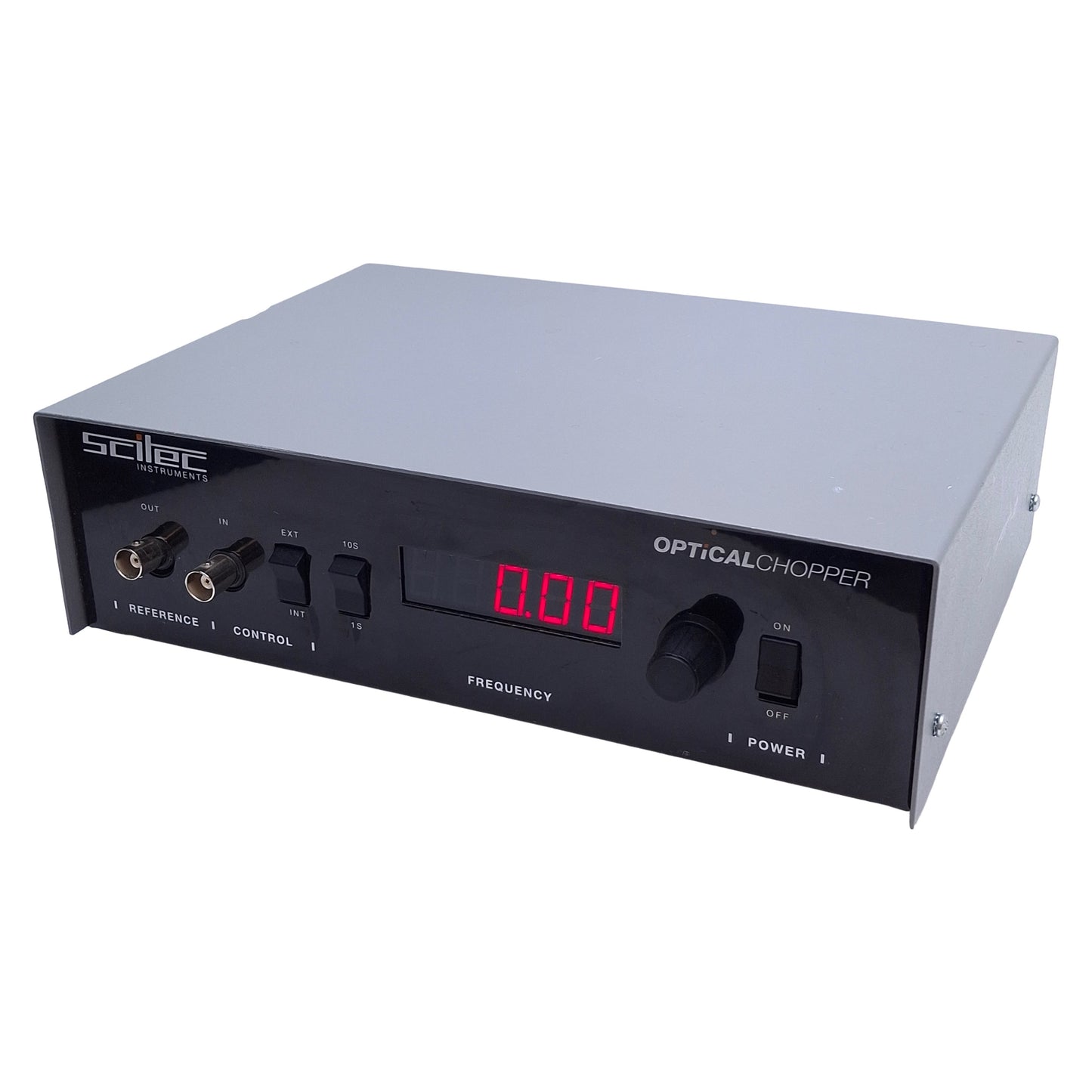 Used Scitec 300CD Rotating Optical Chopper Control Unit 100-130VAC In, 15VDC Out