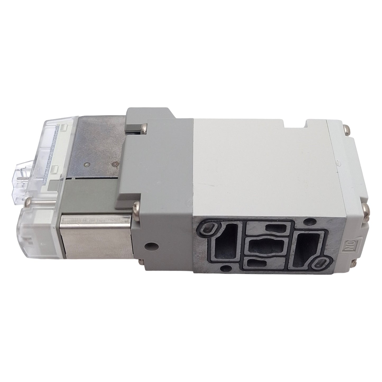 New – Open box SMC VP344-5L1-01NB Solenoid Valve, 3-Way N.O, 0.2-0.7MPa, Base-Mount, 24VDC Coil